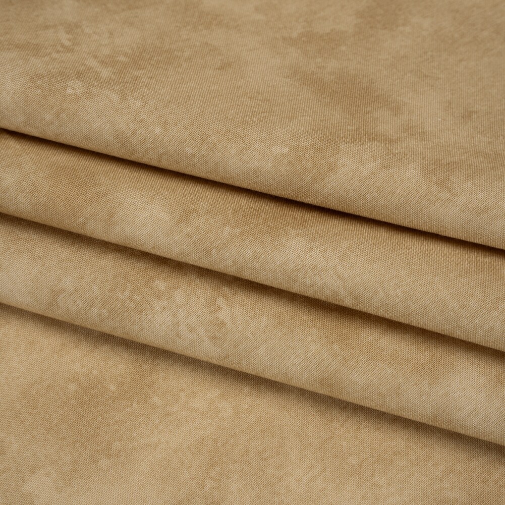 1 Yard Taupe Quilting Cotton Lightweight Abstract Beige 44 Inch Wide