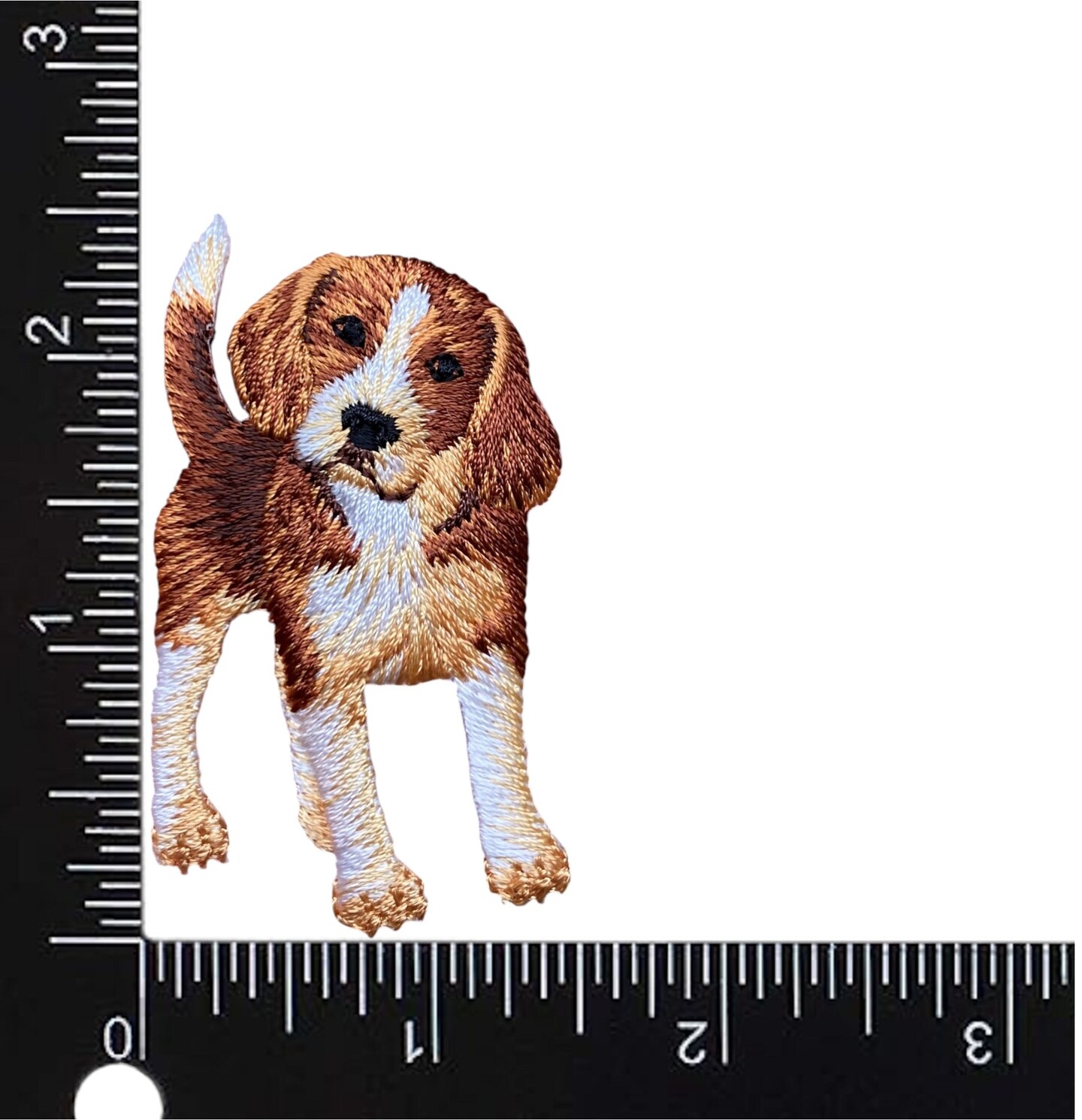 Beagle, Puppy Dog, Pets, Animals, Embroidered, Iron on Patch
