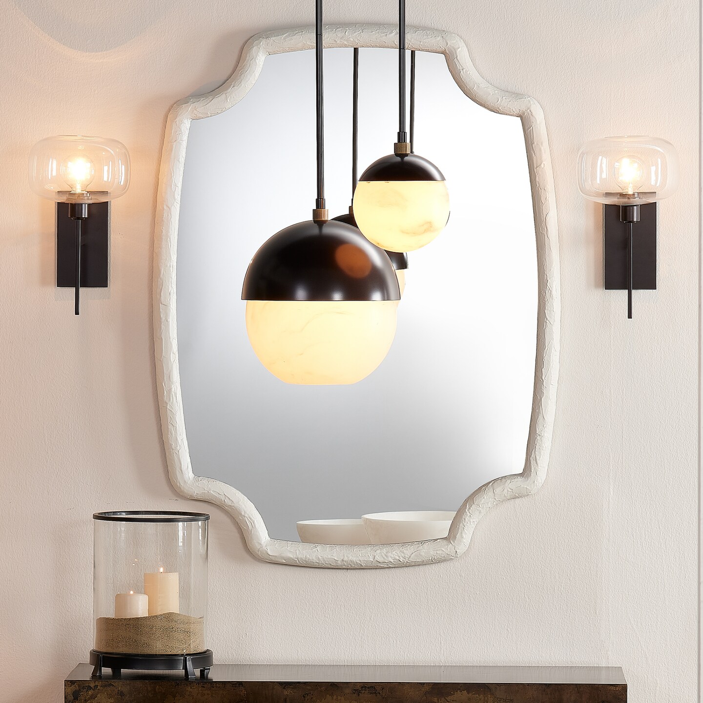 Jamie Young Company 1-Light Dome Shade Ceiling Light Fixture - 5.75&#x27;