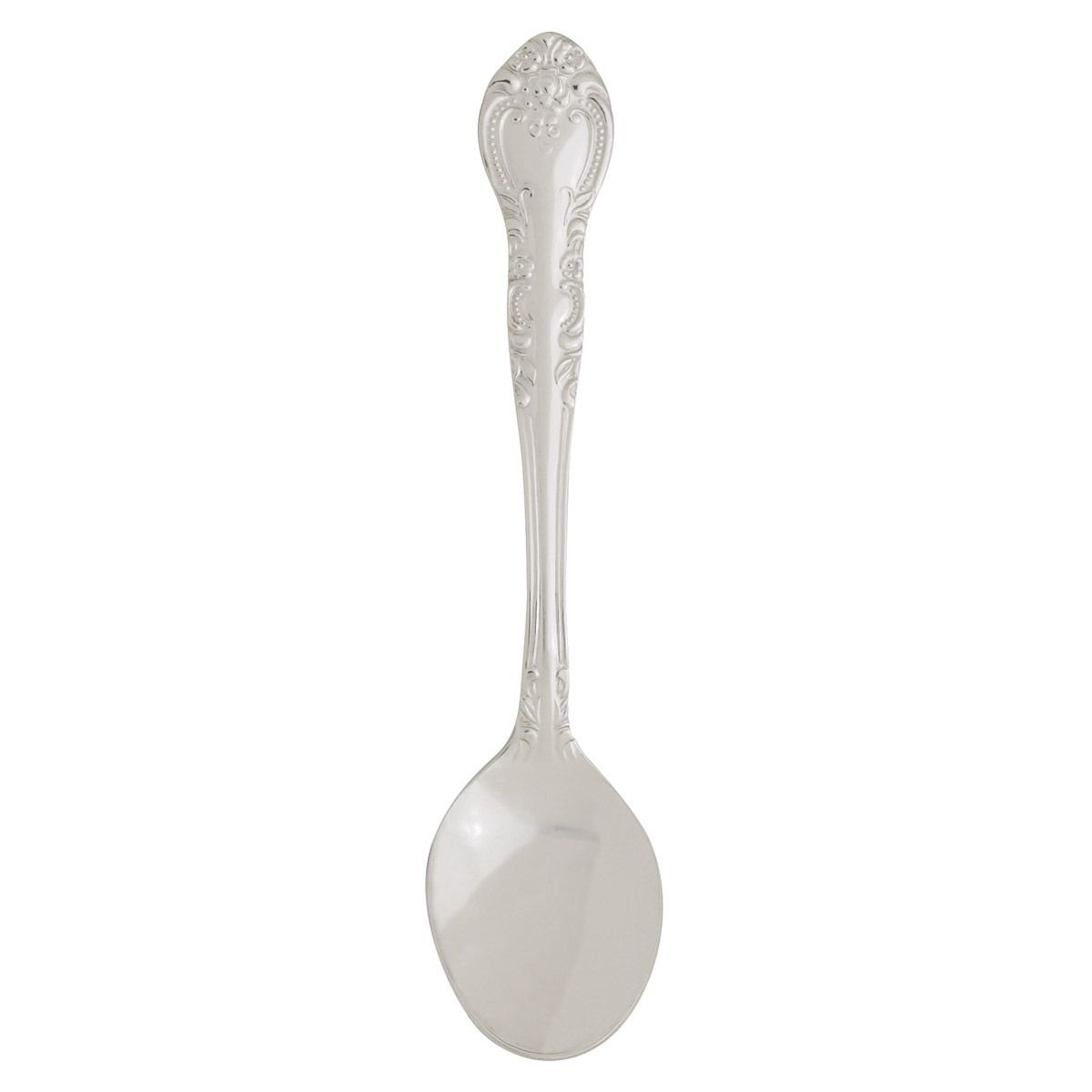 HIC 4.5&#x22; Traditional Stainless Steel Demi Spoon - Stirring Coffee Espresso Demitasse