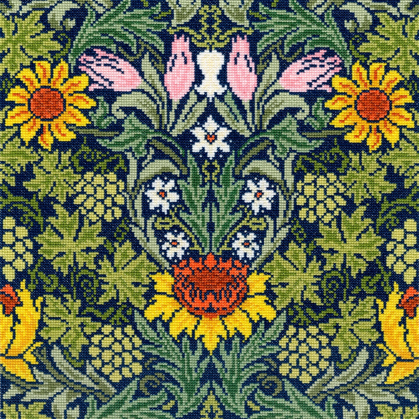 Sunflowers XAC4 Counted Cross Stitch Kit