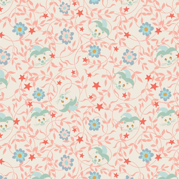 Purrfectly Clownish in Blush (prp44206) | Purr Parade | AGF Studio | Art Gallery