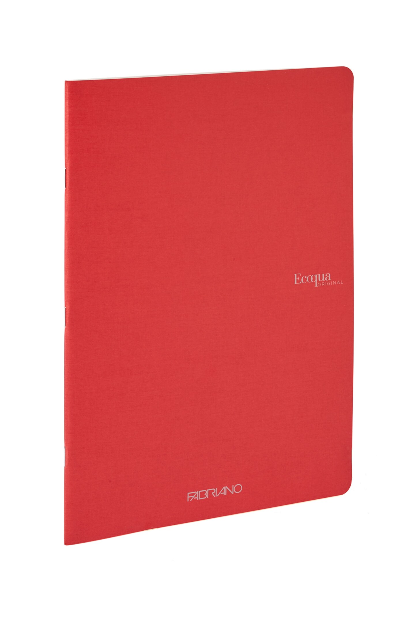 Fabriano Ecoqua Original Saddle-Stitched Notebook, Size A4, 40 Sheets, 8.3" x 11.7"