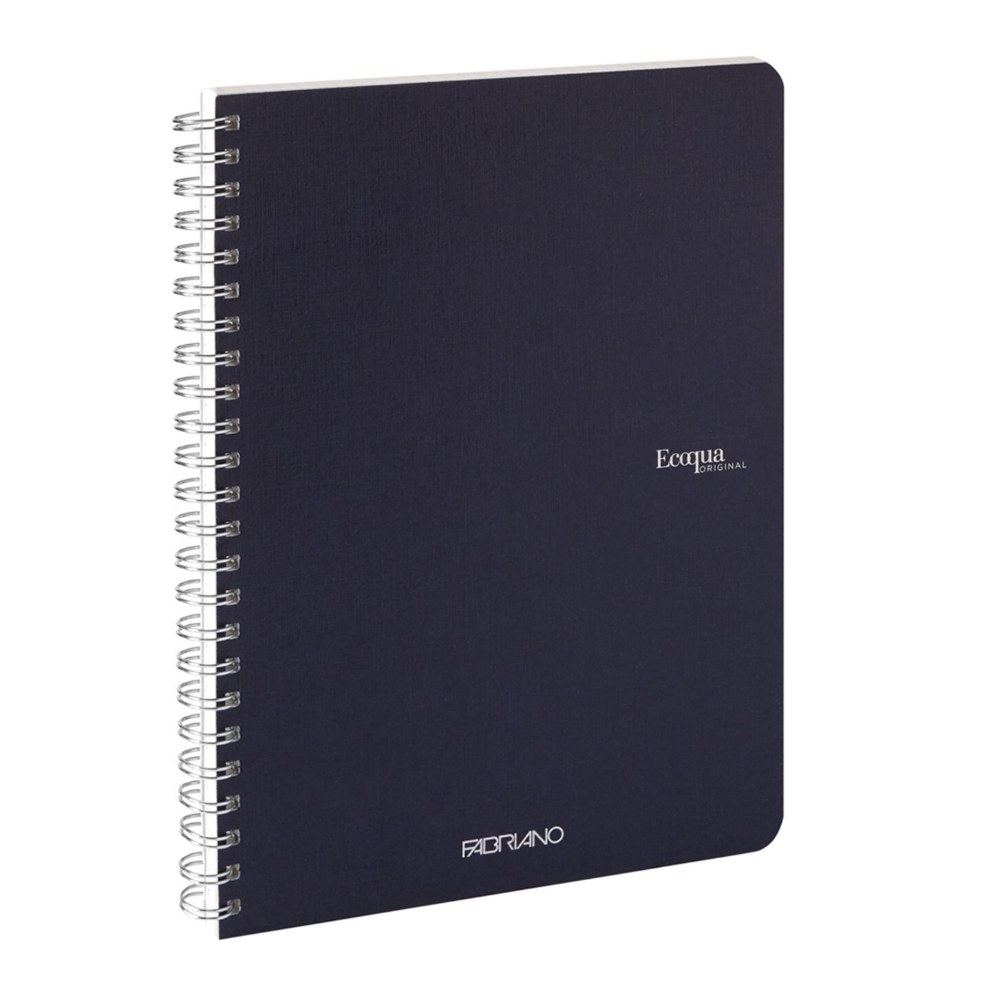 Fabriano Ecoqua Original Spiral-Bound Notebook, A5, 70 Sheets