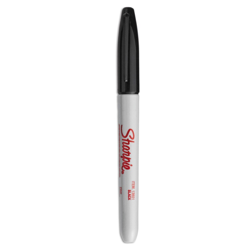 Sharpie Fine Tip Industrial Permanent Marker Value Pack - Black (36/Pack)