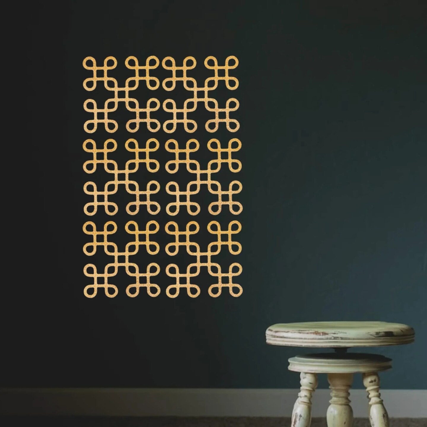 Small Muggu Kolam Cutout Diy Indian Backdrop Traditional Wall Decorations Home Office Decor Puja Mandir Rangoli Pooja Decor Religious Cutout Spiritual Housewarming Gift