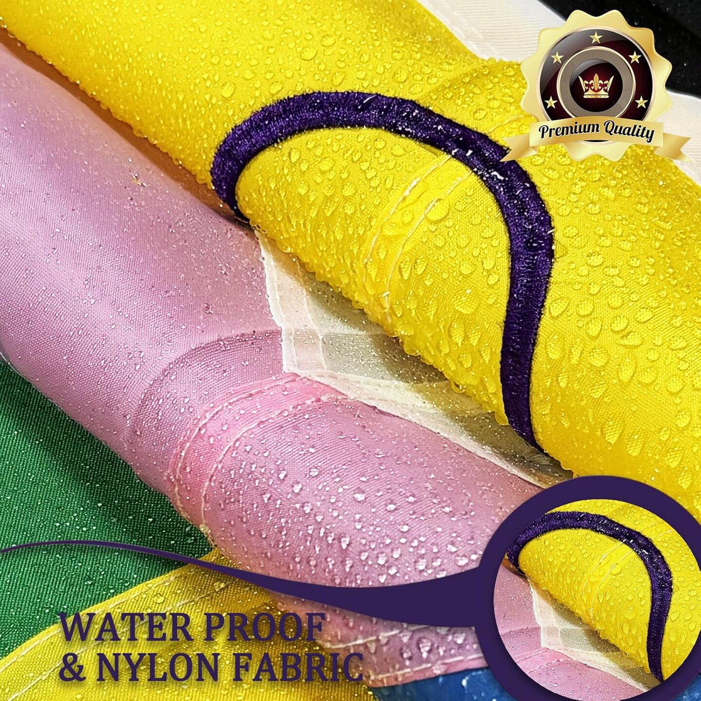 Double Sided Progress Pride Gay Flag 3x5 Outdoor- Inclusive Progress Pride Rainbow Flag- Heavy Duty LGBTQ Rainbow Flags Banners with 2 Grommets