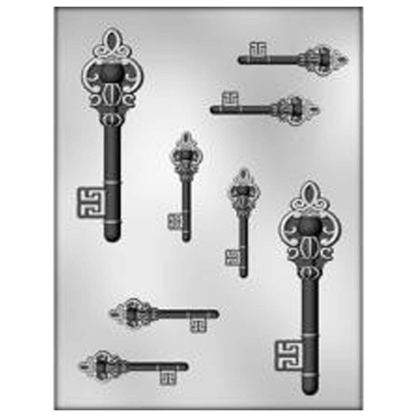 Skeleton Keys Chocolate Mold for Spooky Treats