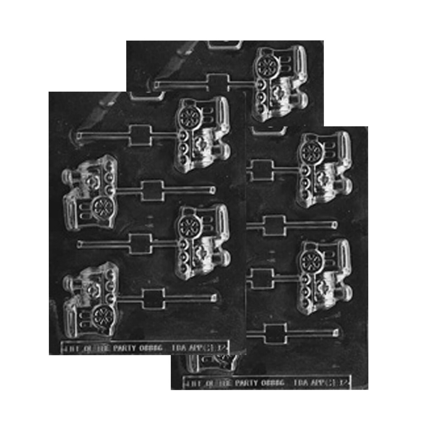 Christmas Engine Pop Chocolate Mold for Festive Treats
