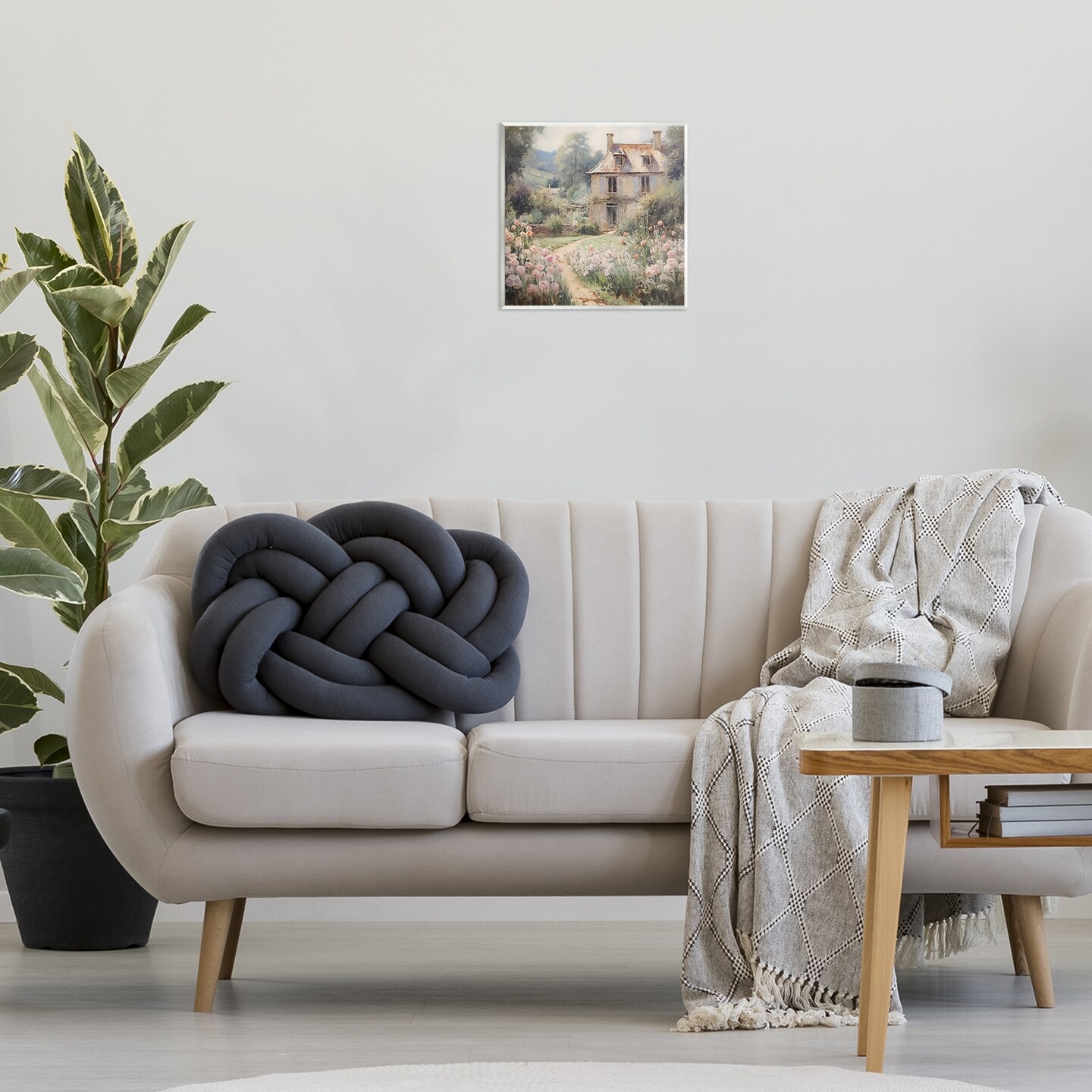 Stupell Industries French Garden Cottage Wall Plaque Design By RileyB