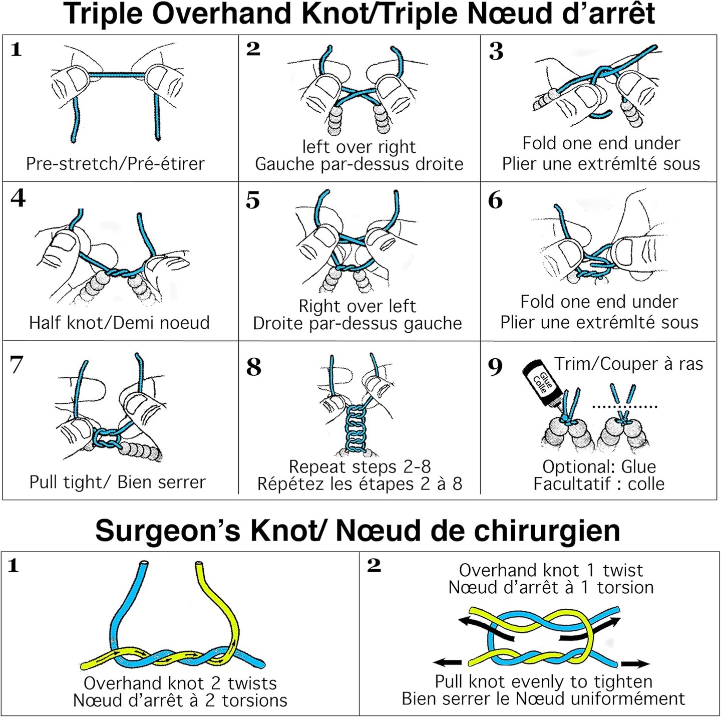 Stretch MagicStretch Magic Bead & Jewelry Cord - Strong & Stretchy, Easy to Knot - Black Color - 0.7mm diameter - 25-meter (82 ft) spool - Elastic String for making beaded