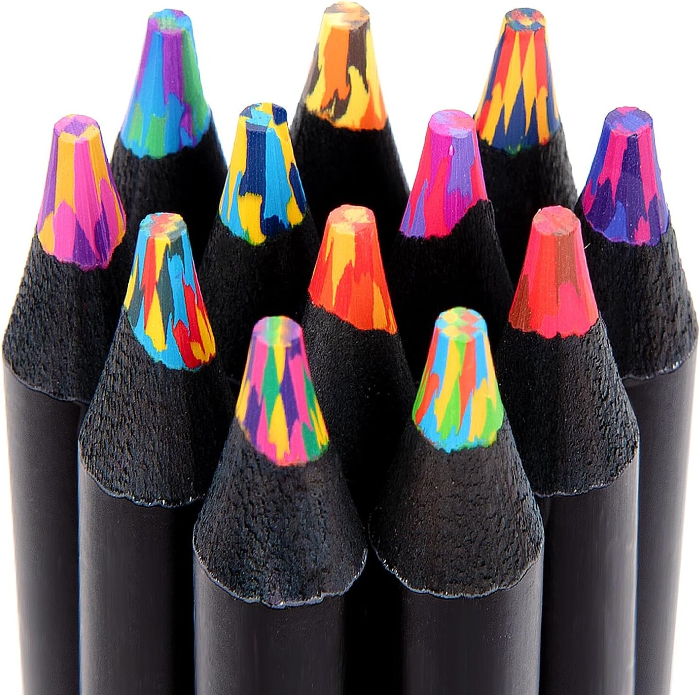 12 Rainbow Colored Pencils
