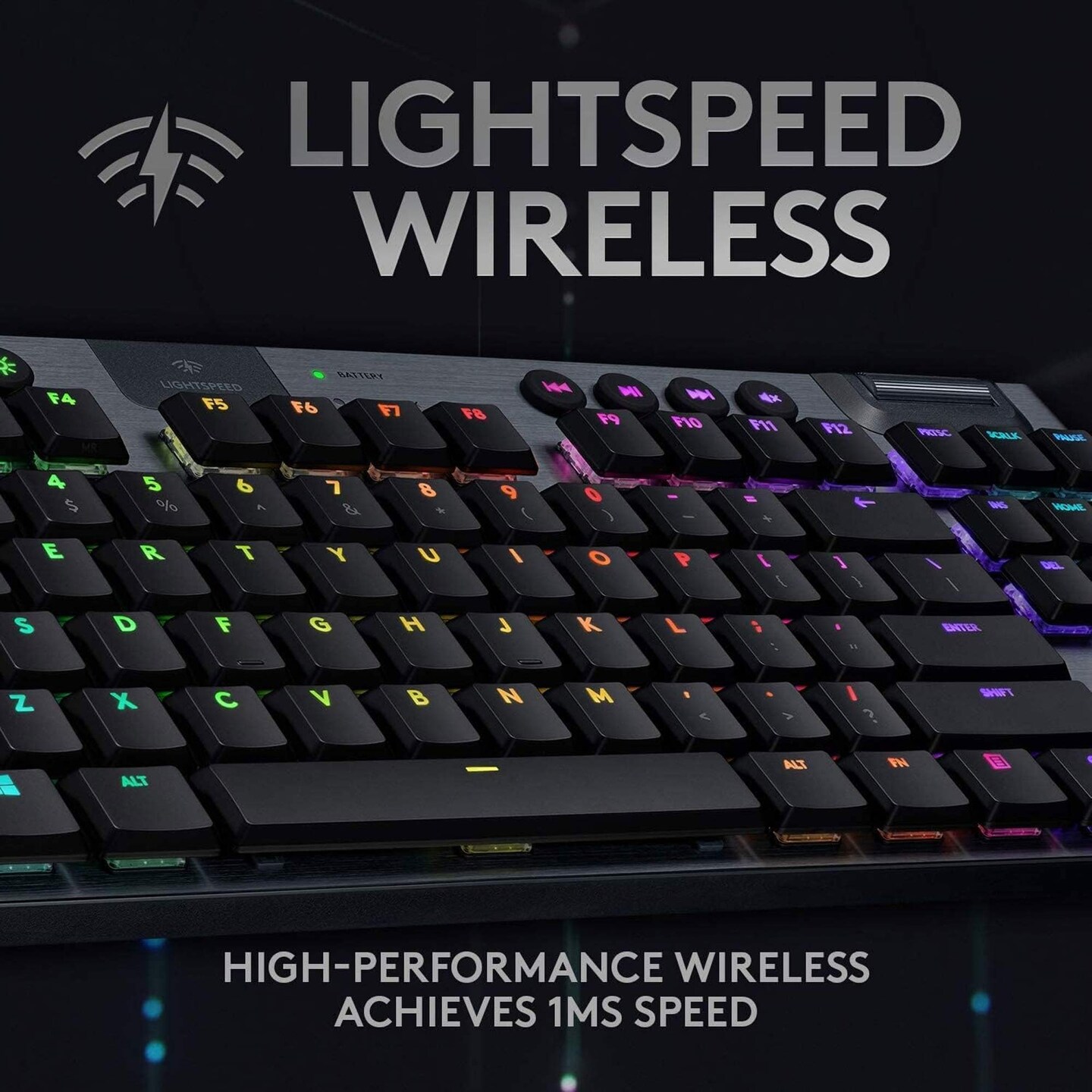 Logitech G515 TKL Wireless Gaming Keyboard Black