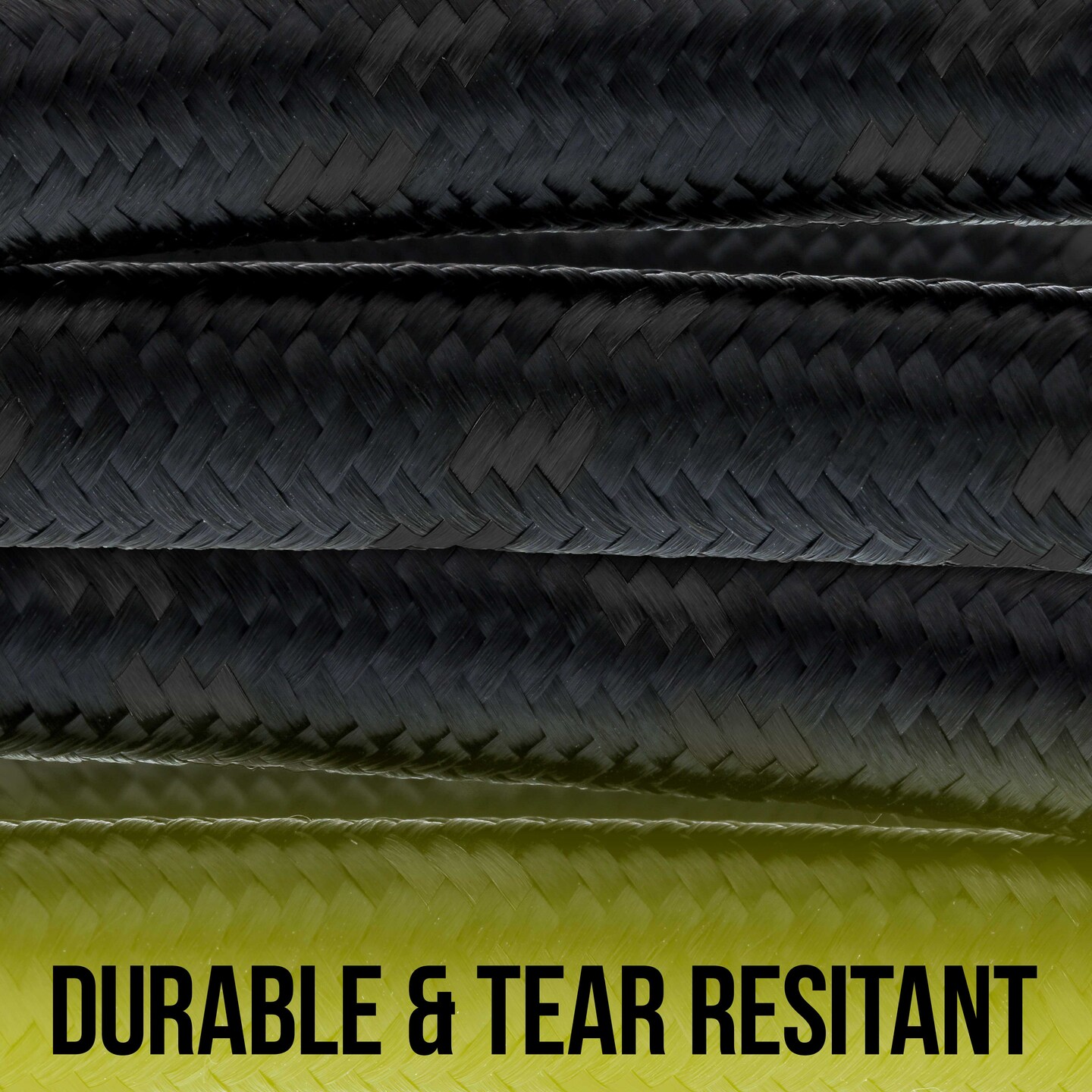 Premium 6 Foot Nylon Braided Airbrush Hose - Standard 1/8" and Non-Standard 1/4" BSP Adapter Fitting Connectors (Please note one end is 1/4" fitting and is not standard)