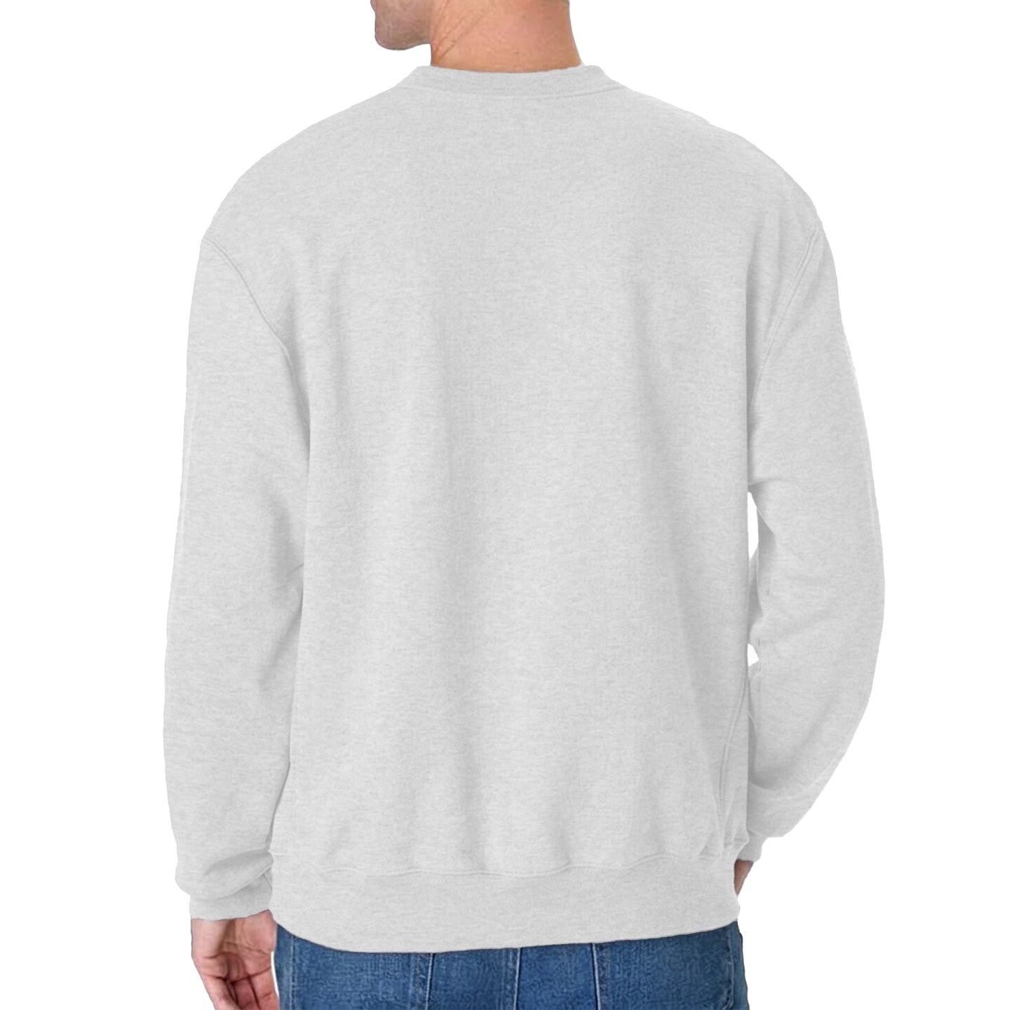 Hanes Beefy Premium Heavyweight Crewneck Fleece Sweatshirt - Ideal for HTV