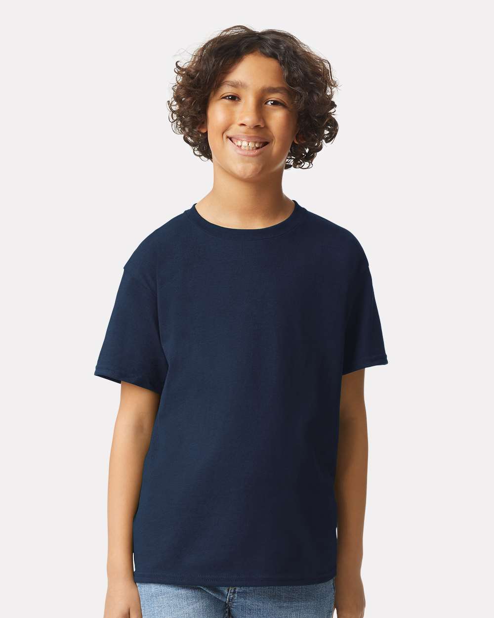 24 Pack: Ultra Cotton Youth Crewneck Short Sleeve T-Shirt | 100% Cotton