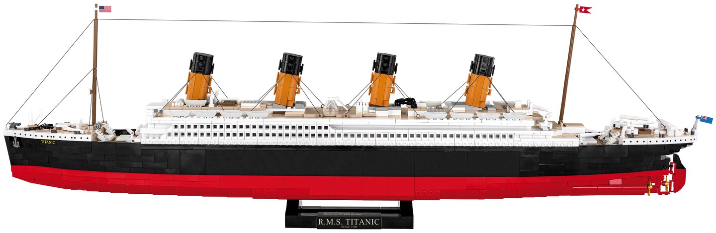 COBI Historical Collection R.M.S. Titanic, Limited Edition, Scale 1:300 (2840 pieces)