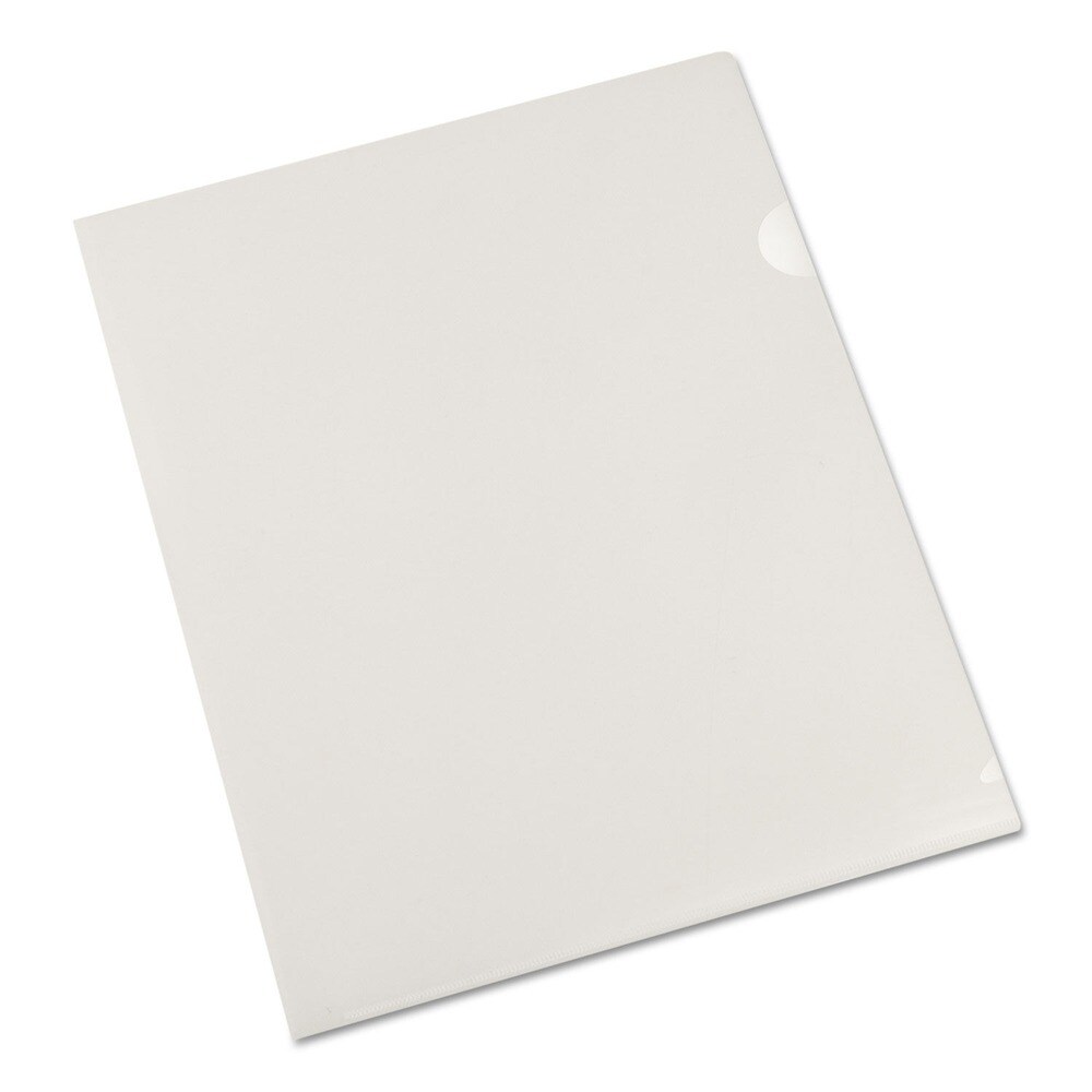 Universal Letter Size Project Folders - Clear (25/Pack)