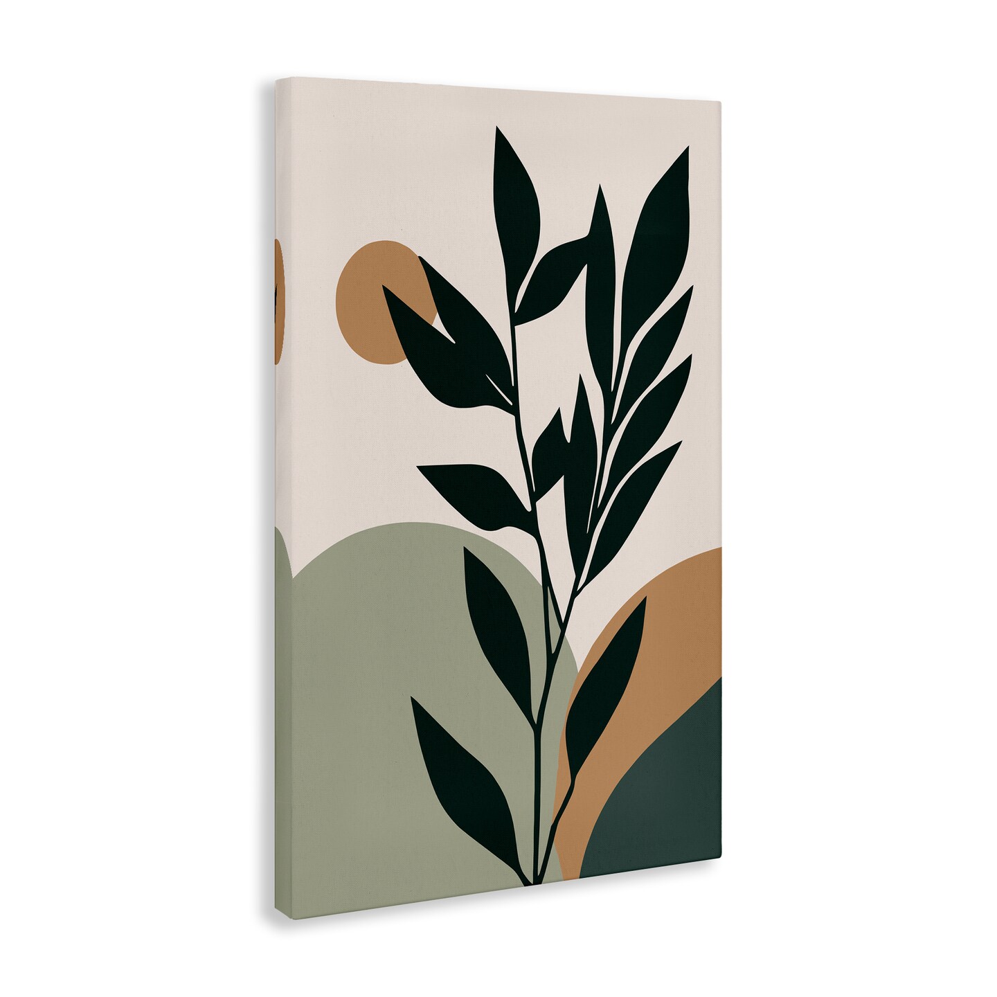 Stupell Industries Earthy Tropical Botanicals Canvas Wall Art Design by LSR Design Studio