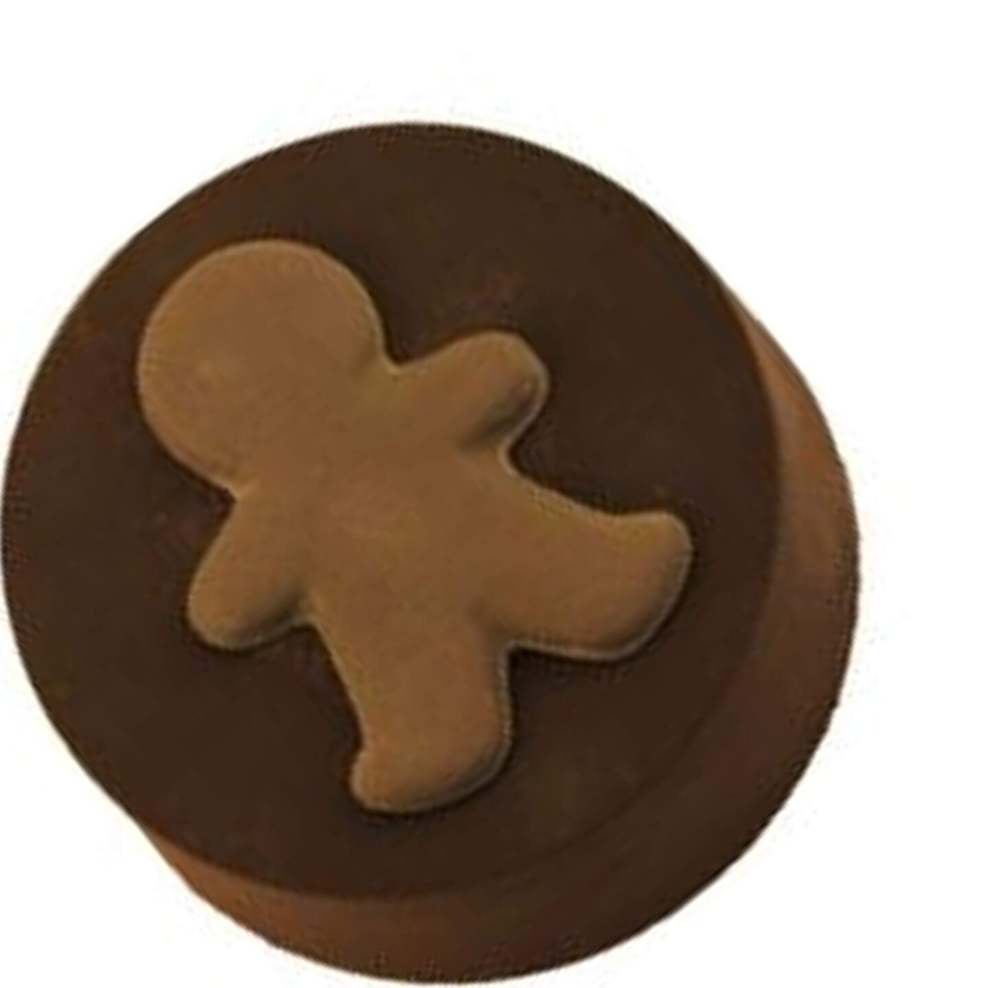 Gingerbread Boy Sandwich Cookie Chocolate Mold for Festive Creations
