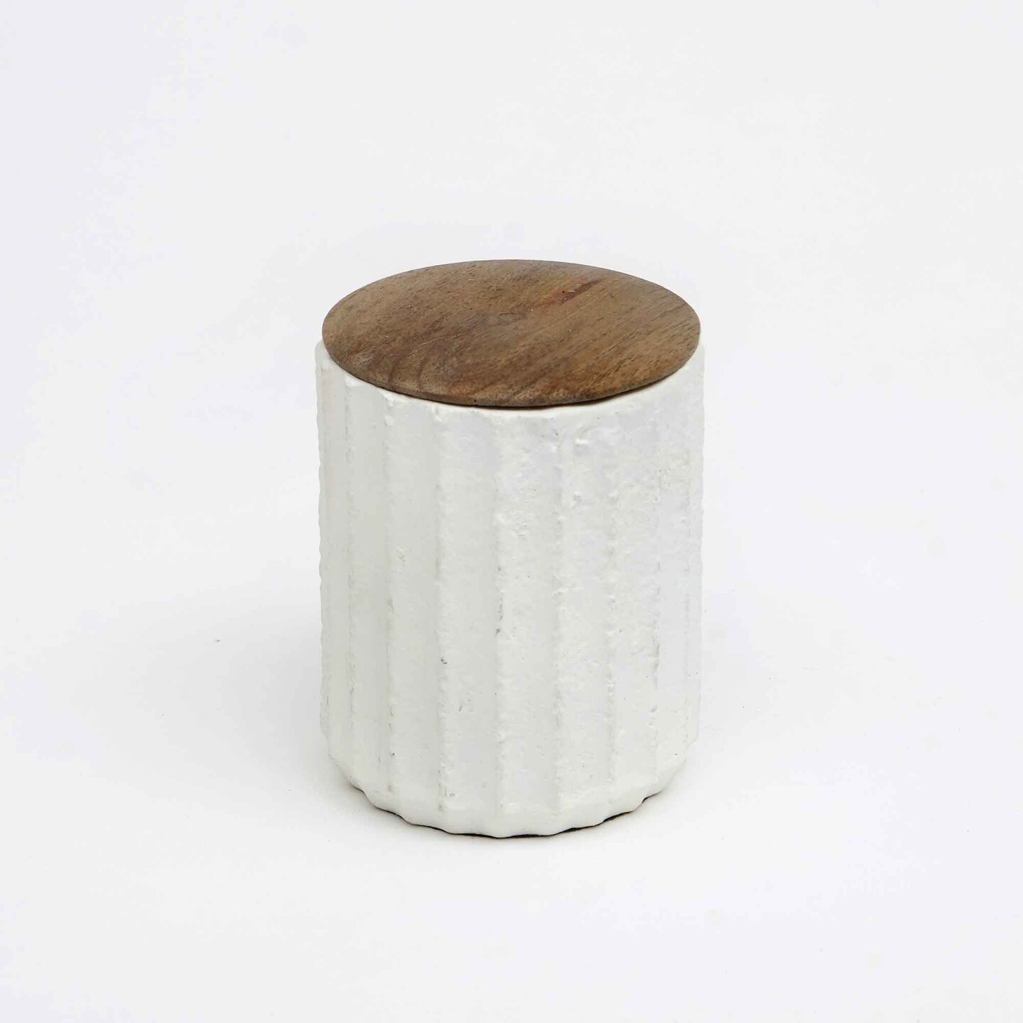 Ecomix Wax Fill Fragrance Jar Candle With Wooden Lid