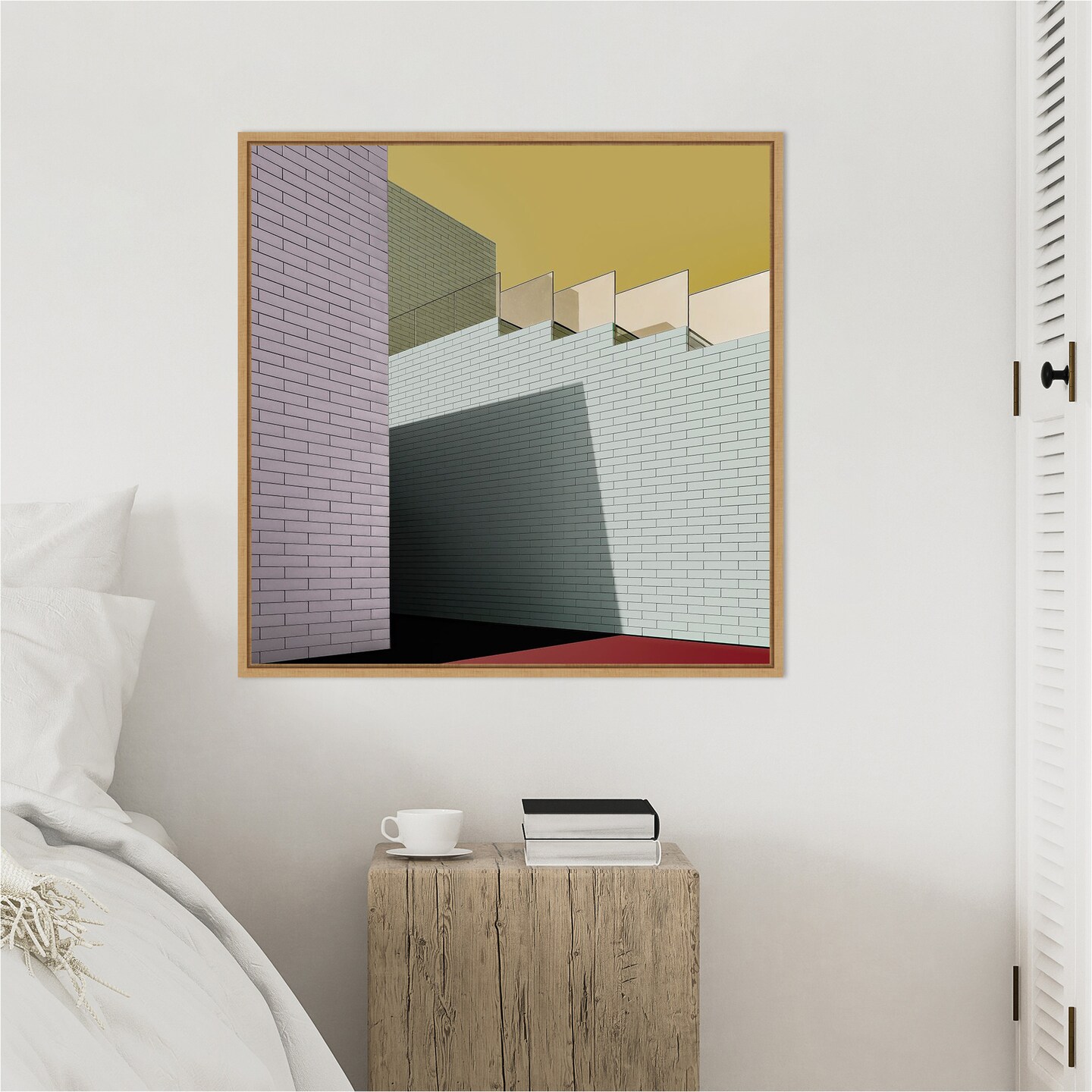 Schuster - Urban Abstract by Inge Schuster Framed Canvas Wall Art
