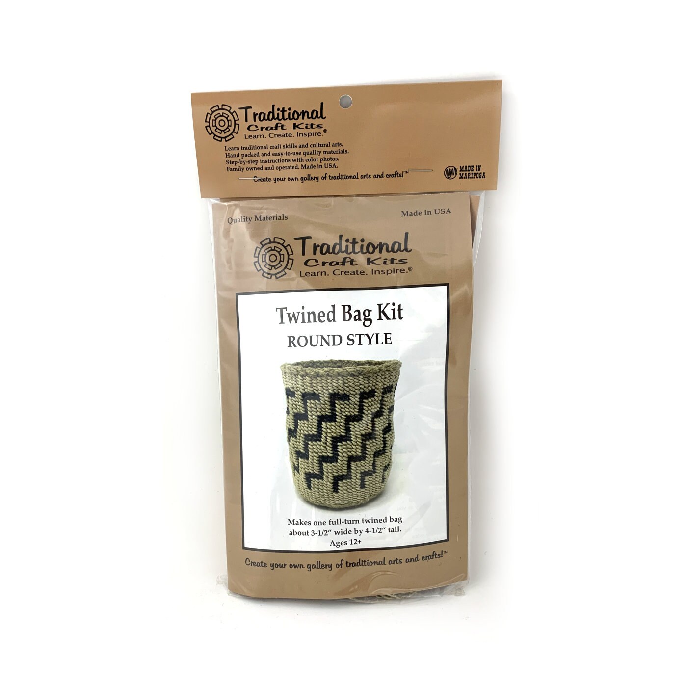 Twined Bag Kit - Round Style