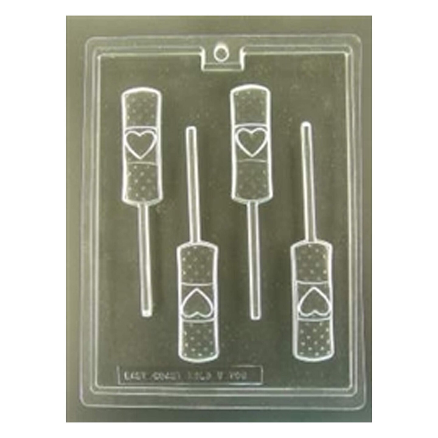 Heart on Band-Aid Pop Chocolate Mold for Sweet Get Well Treats