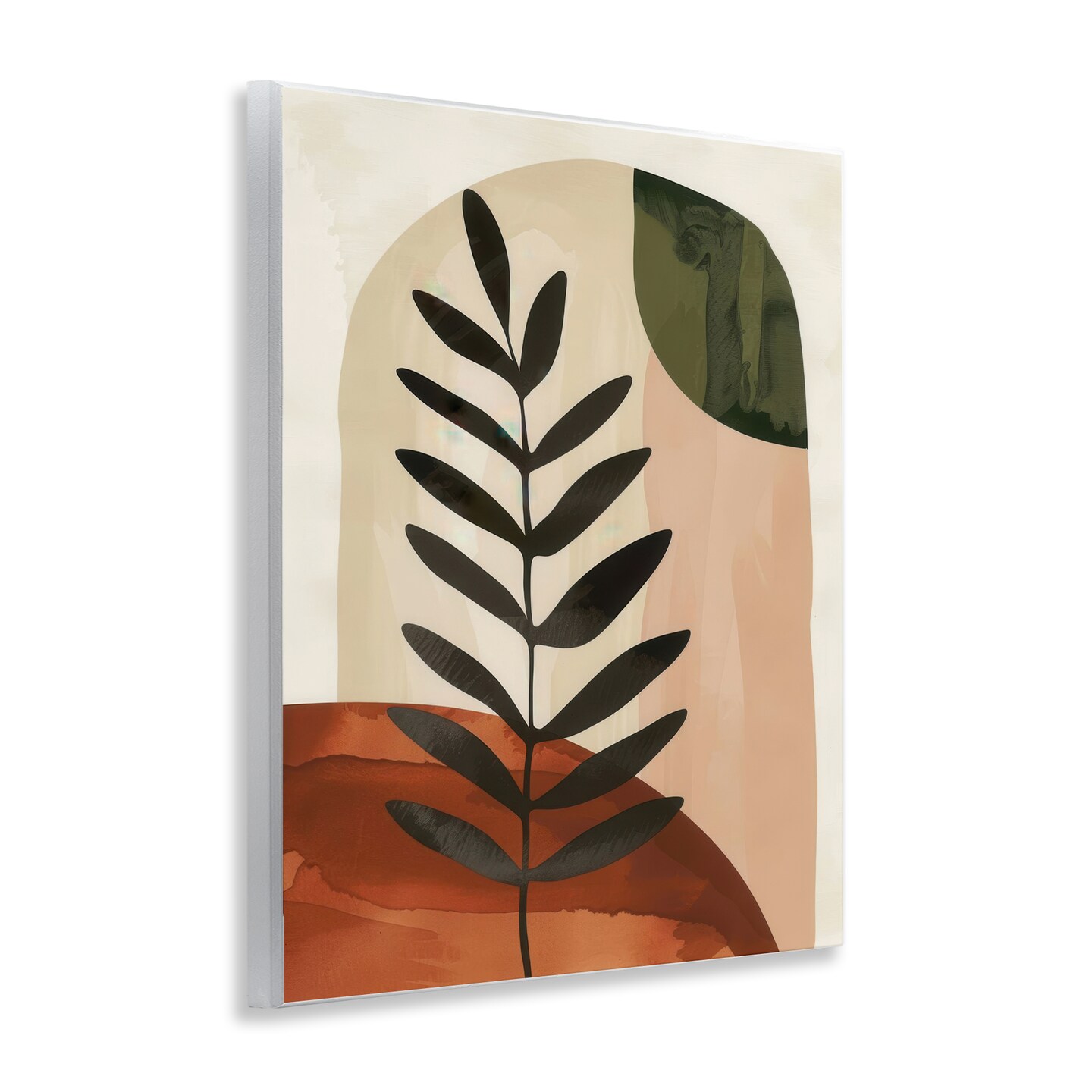 Stupell Industries Fern Strand Neutrals Wall Plaque Art Design by LSR Design Studio