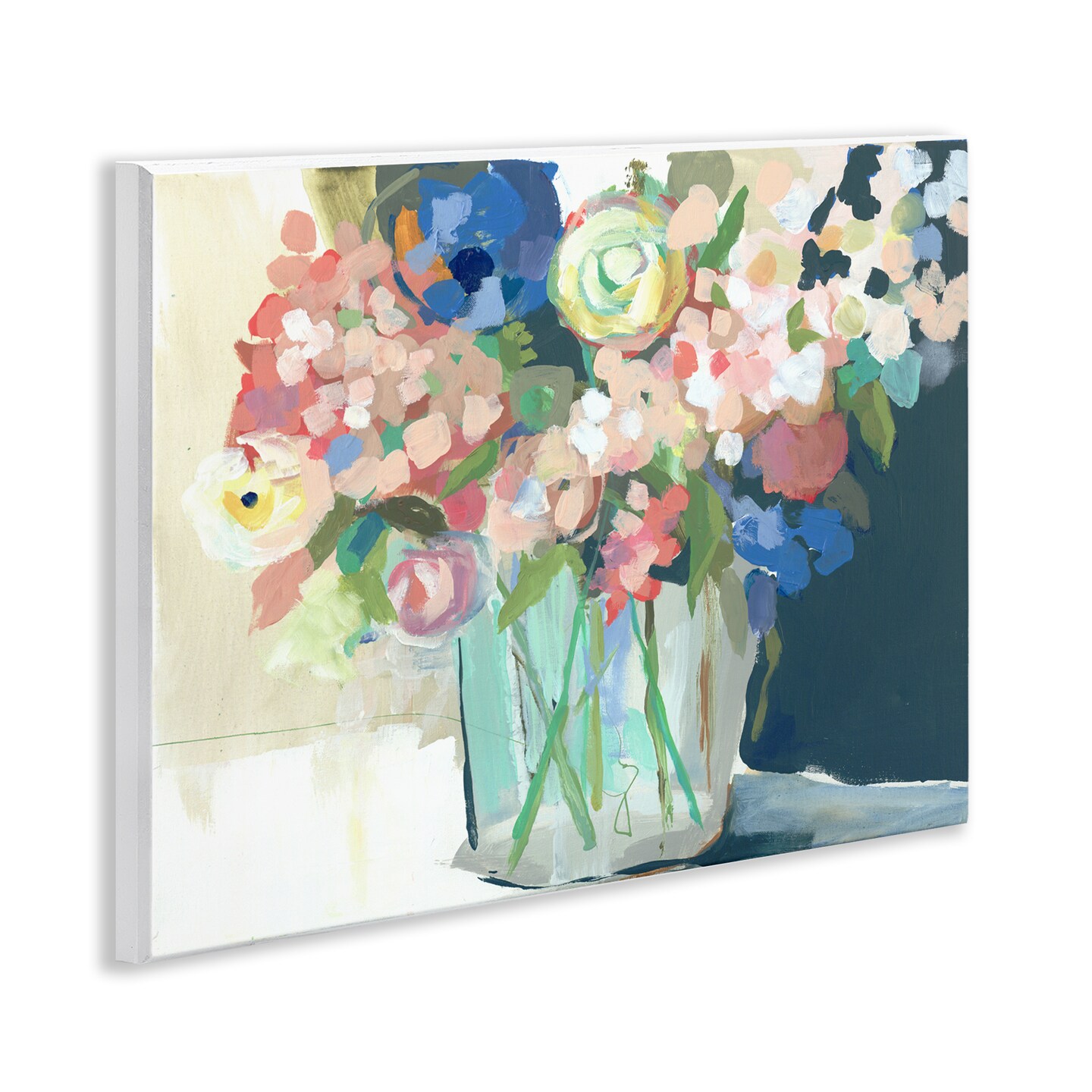Stupell Industries Impressionist Flower Bouquet Wall Plaque Art Design by Jenny Westenhofer