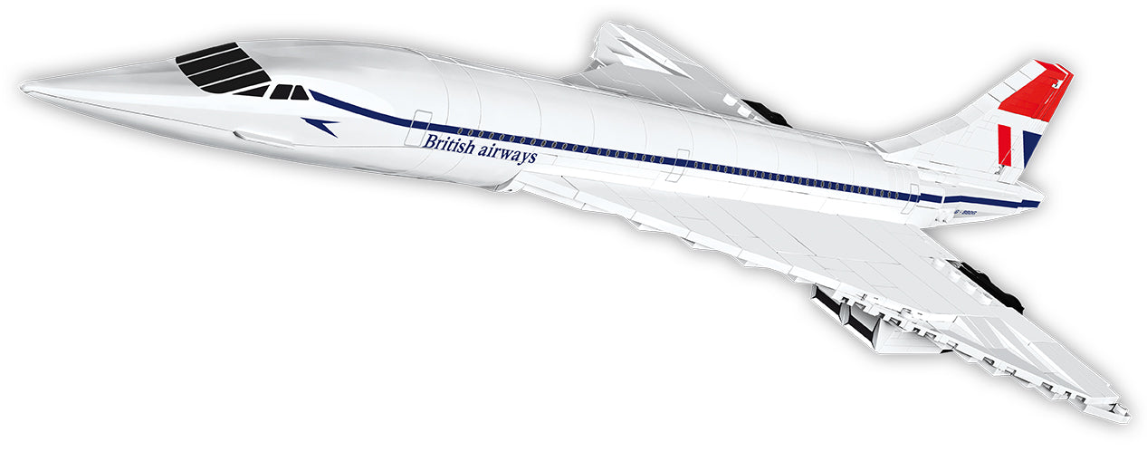 COBI Historical Collection Brooklands Museum G-BBDG Concorde Turbojet Plane