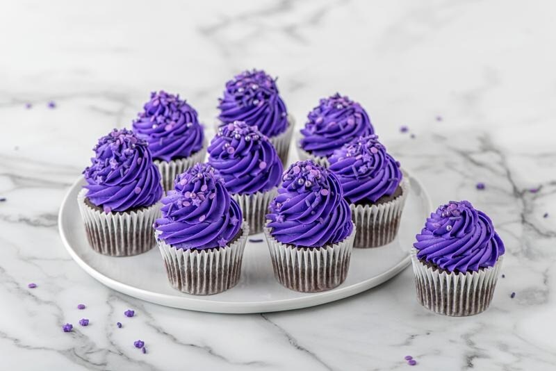 Allen Purple Zero Trans Fat Buttercreme Icing 15 Pound