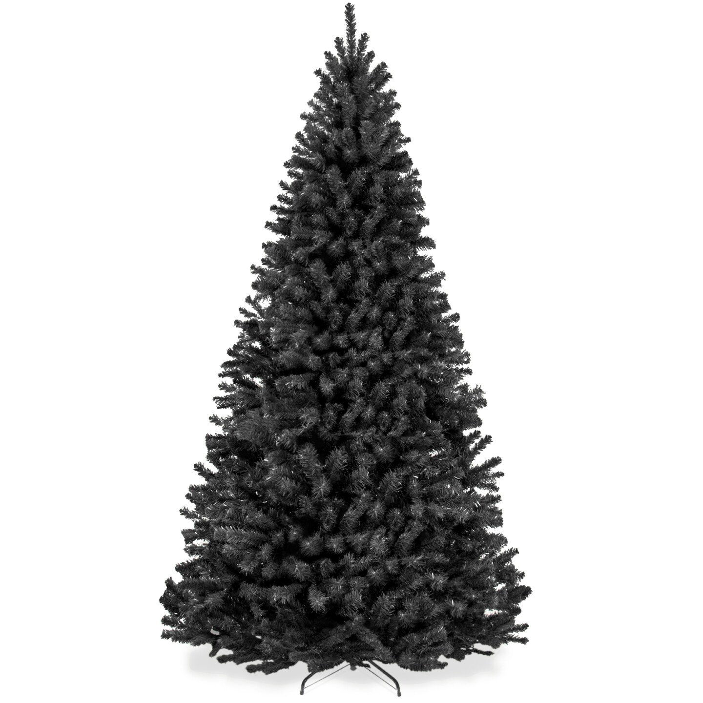 Best Choice Products Artificial Christmas Tree, Premium Unlit Spruce Design, Dense Branches &#x2013; Black Spruce