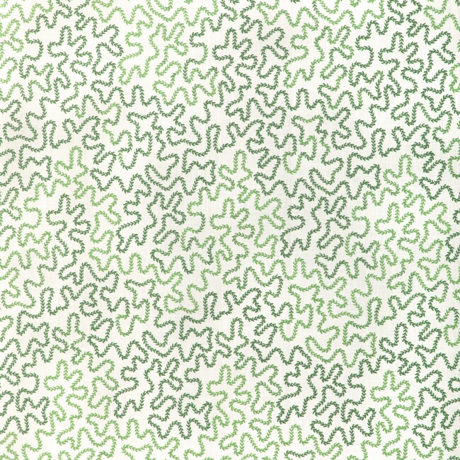 1 Yard Embroidered Polyester Cotton Fabric