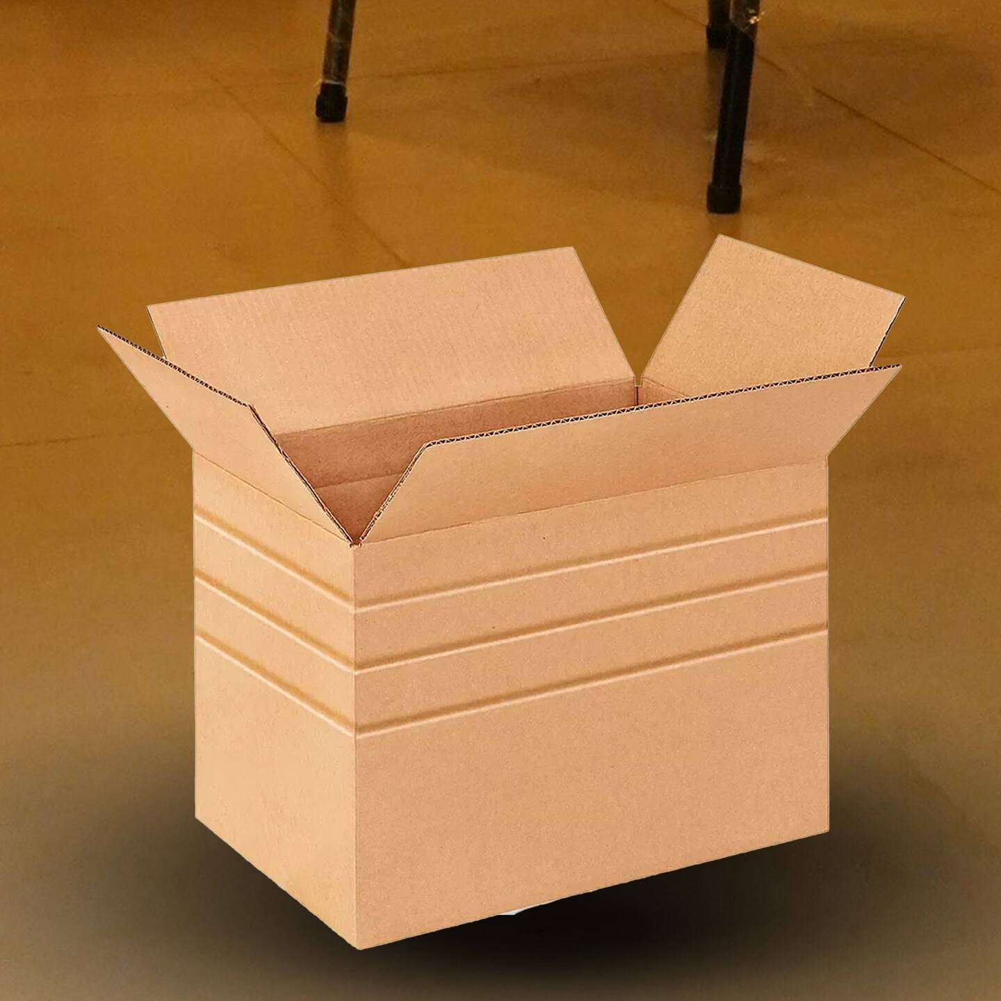 25 Pack Multi Depth Corrugated Packing Boxes for Shipping Mailing and Storage 17 1⁄4 x 11 1⁄2 x 12 inch