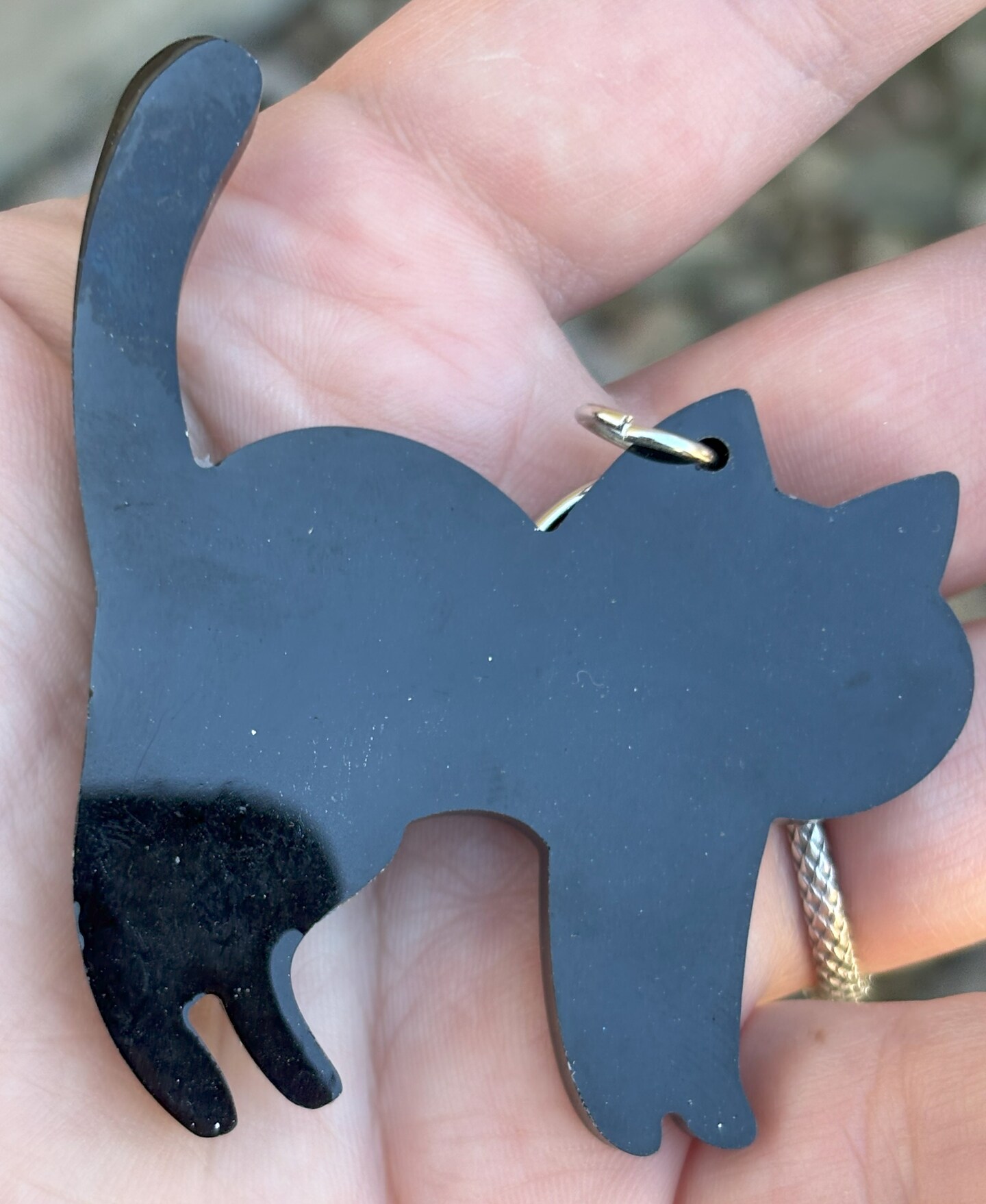 Cute Skeleton Cat Keychain | MakerPlace by Michaels