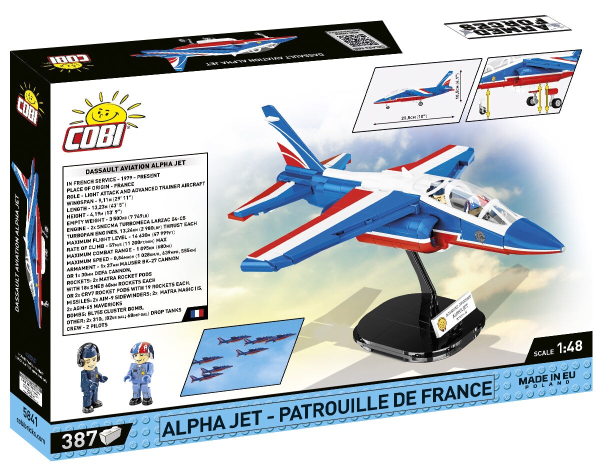 COBI Armed Forces Alpha Jet - Patrouille de France