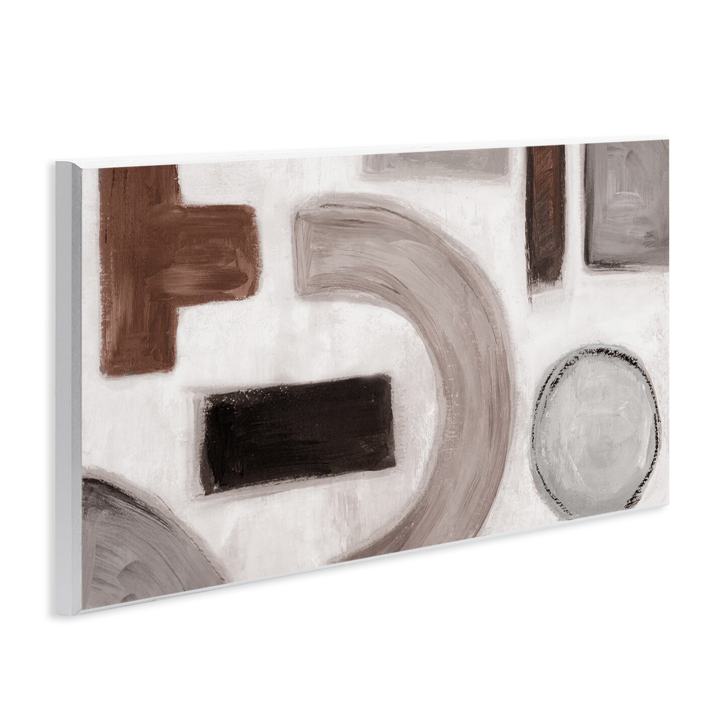 Stupell Industries Boho Geometric Shapes Wall Plaque Art Design by Emma Peal