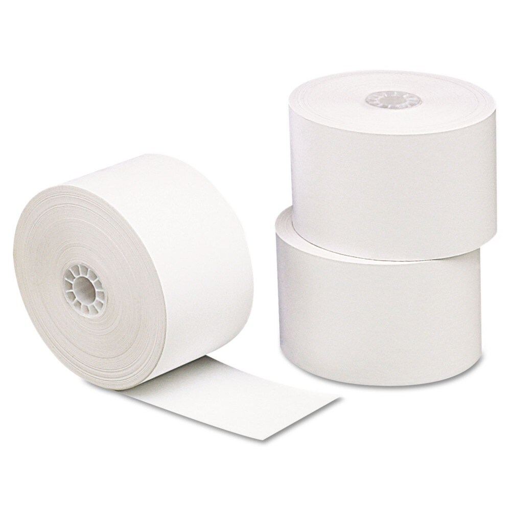 Universal Direct Thermal 3.13 in. x 230 ft. Printing Paper Rolls - White (10/Pack)