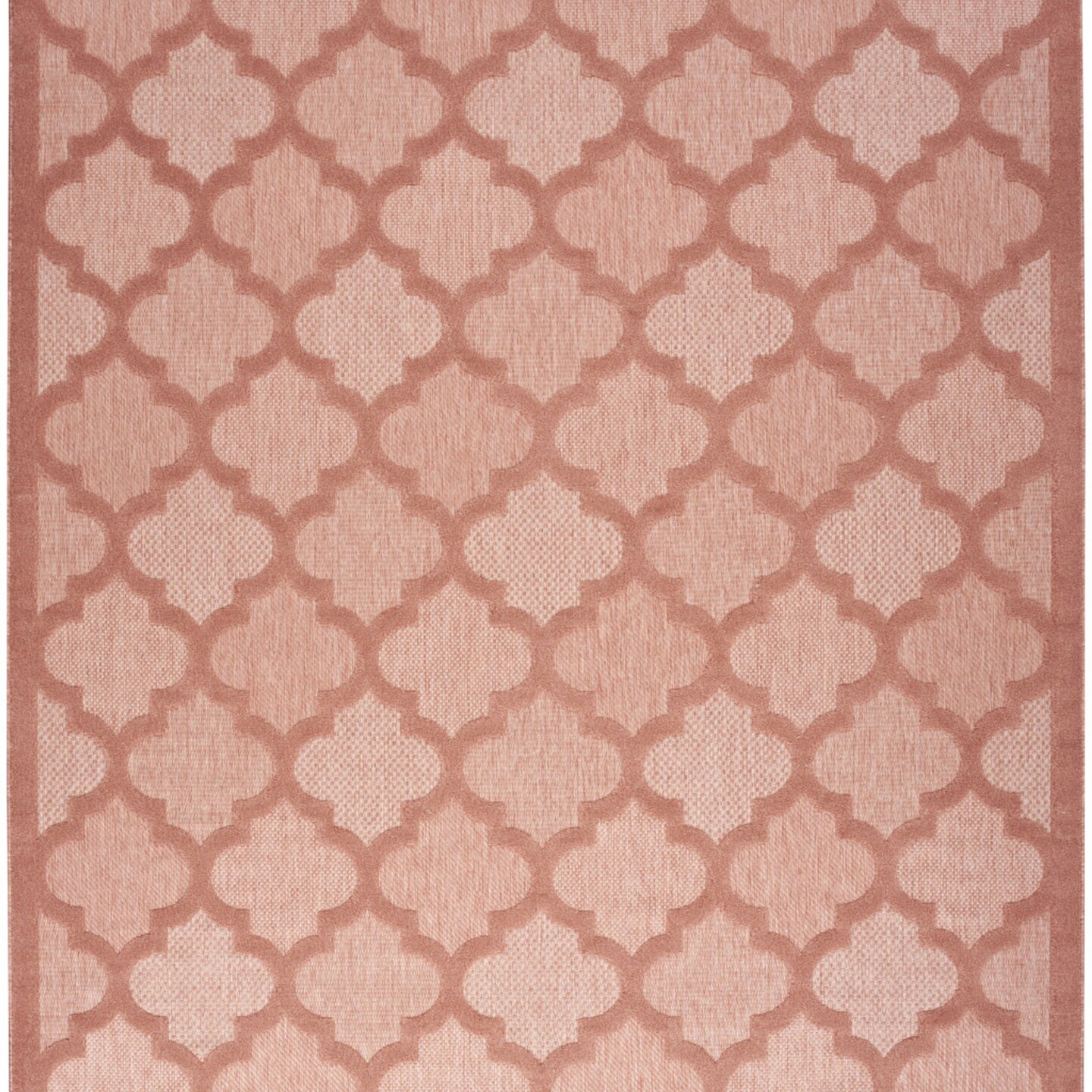 Edge Collections - 8' x 10' - Orange - Geometric Area Rug for Stylish Home Decor - 1 Piece