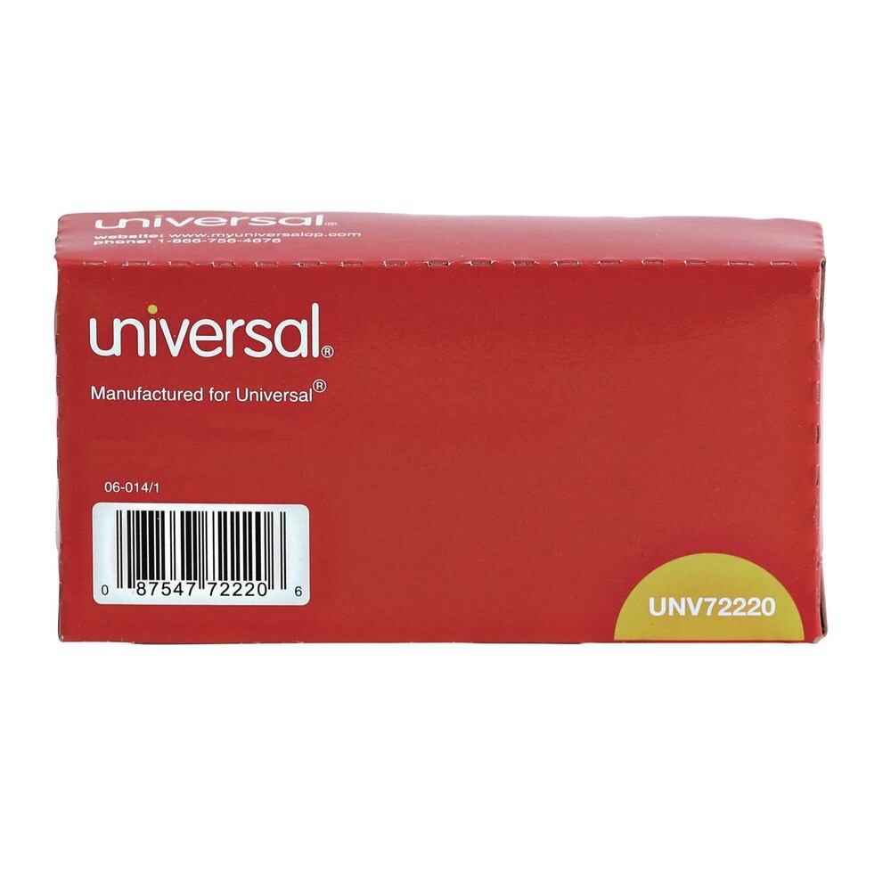 Universal Smooth Paper Clips - Jumbo, Silver (100/Box, 10 Boxes/Pack)