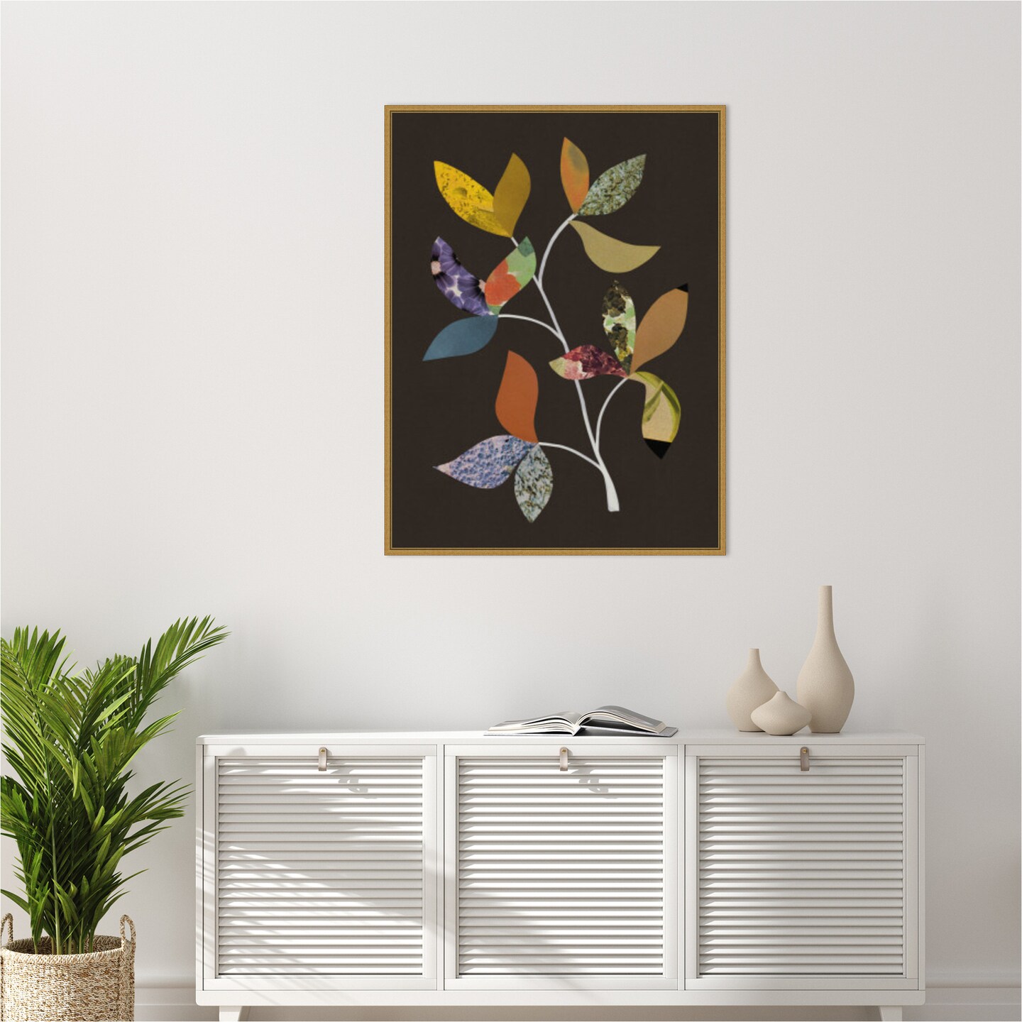 Blooming Branches by Alisa Galitsyna Framed Canvas Wall Art