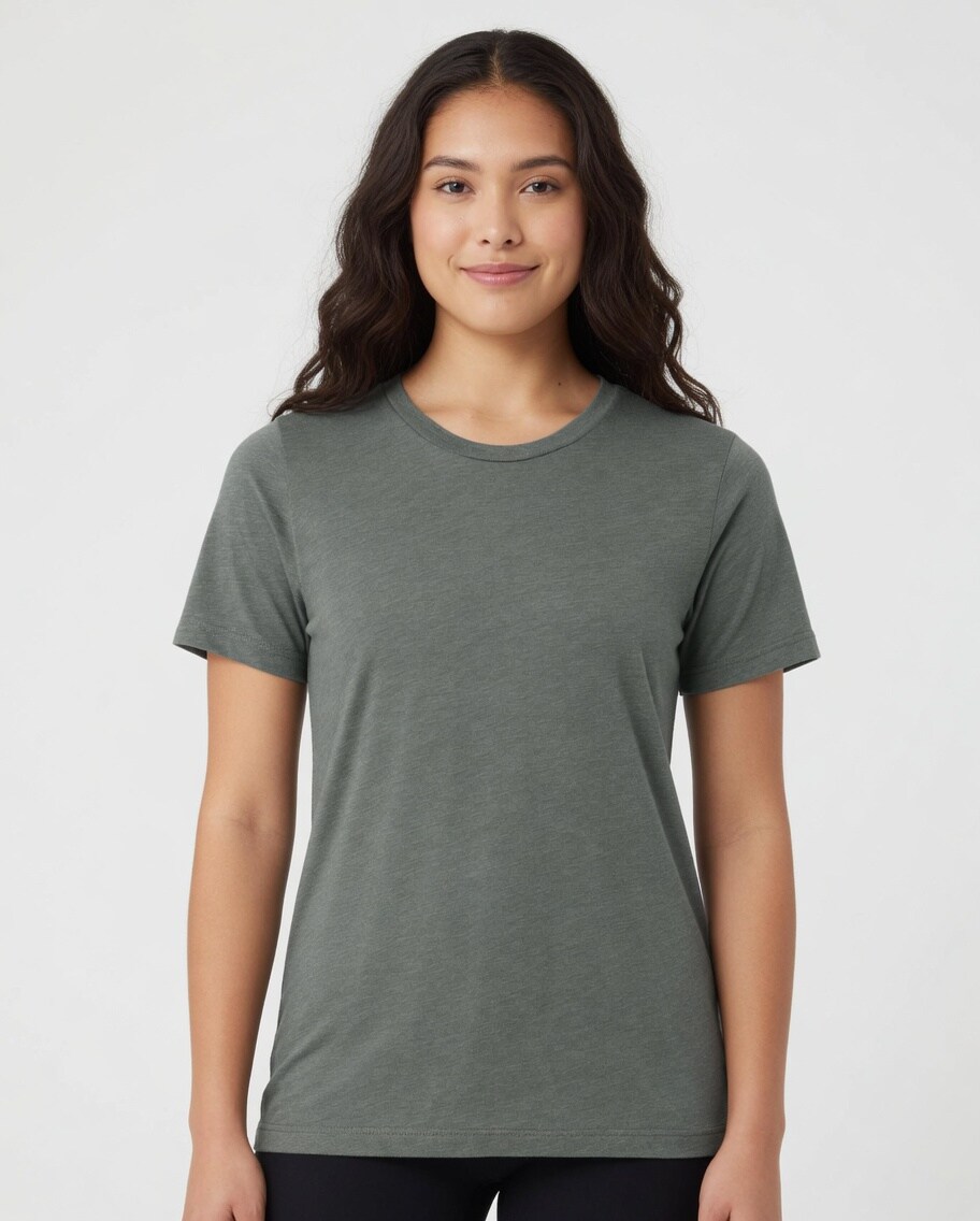 BELLA+CANVAS CVC Jersey Tee for Everyday Wear, Custom Printing & Casual Unisex Cotton Blend Shirt