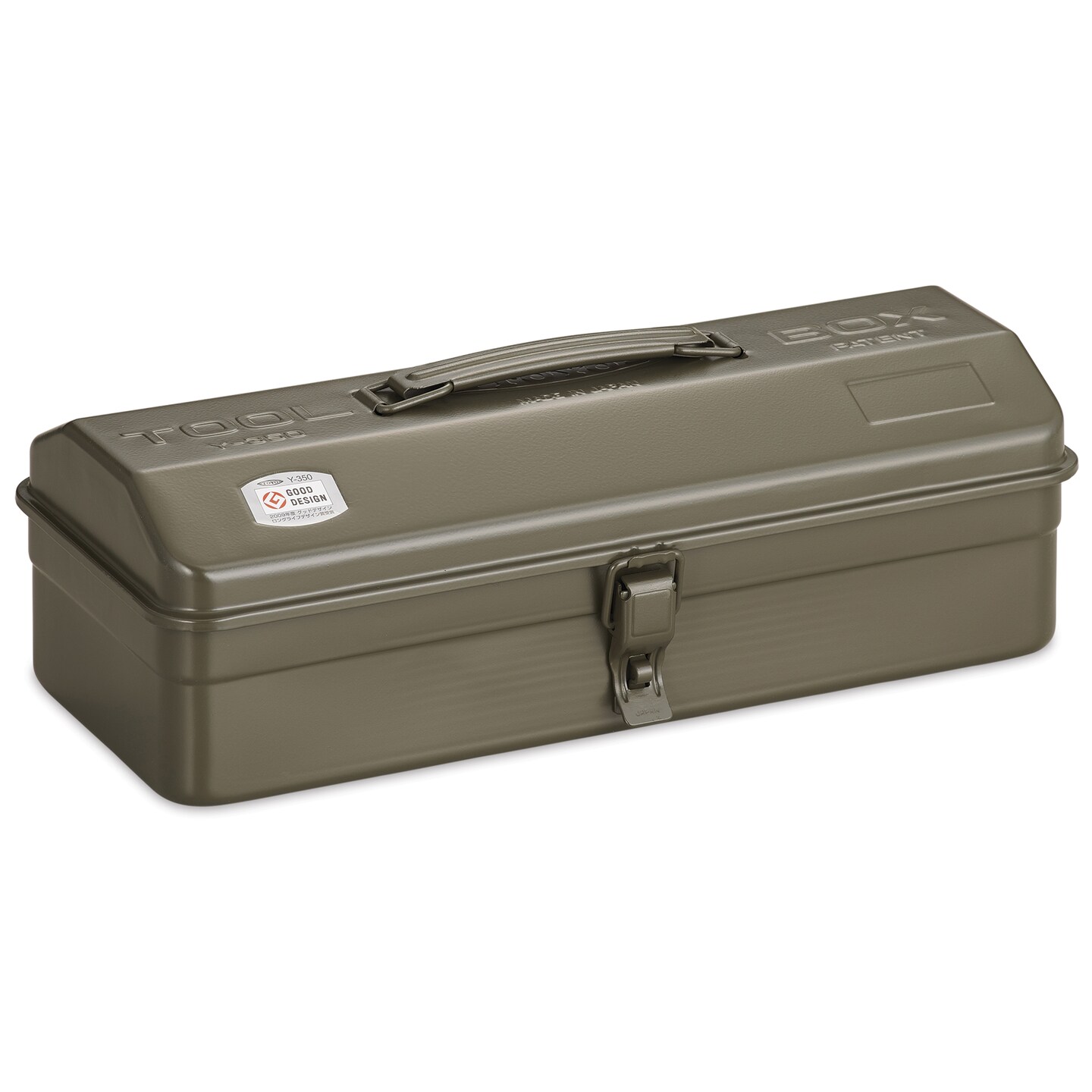 Toyo Camber-Top Y-350 Toolbox - Military Green, 14&#x22; x 5.9&#x22; x 4.3&#x22;