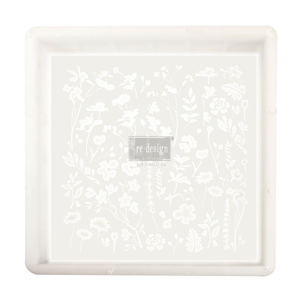 Redesign Paver Mould 12"x12"X0.8MM - In The Meadow - Laser cut on 16 mil Mylar