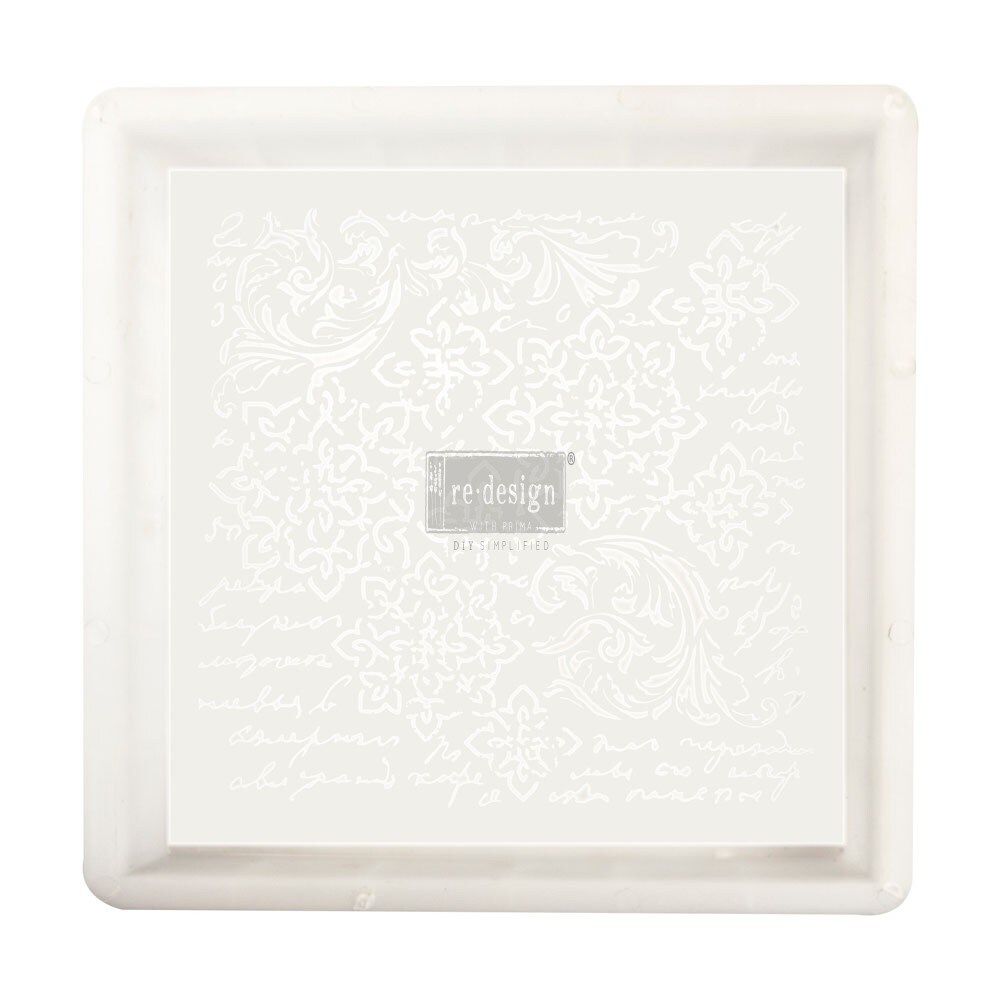 Redesign Paver Mould 12&#x22;x12&#x22;- Somewhere In Versailles - Laser cut on 16 mil Mylar