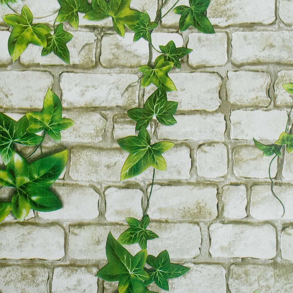 Virginia Creeper Peel and Stick Wallpaper 17.7"x394" Self-Adhesive