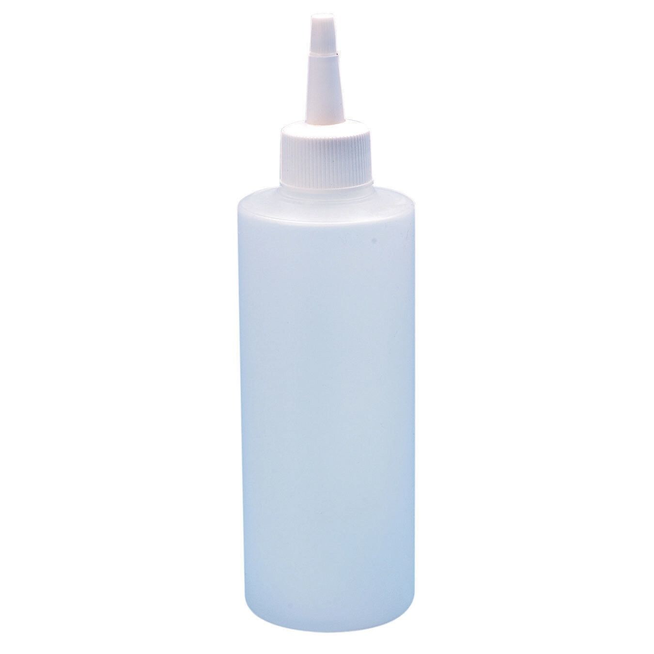 S&S Worldwide Refillable Glue/Paint Squeeze Bottle with Screw-On Dispenser Spout Top, Holds 4 oz. of Liquid (118ml), Resealable Cap Keeps Liquid Fresh, Easily Portion & Dispense Liquid, Pack of 12.
