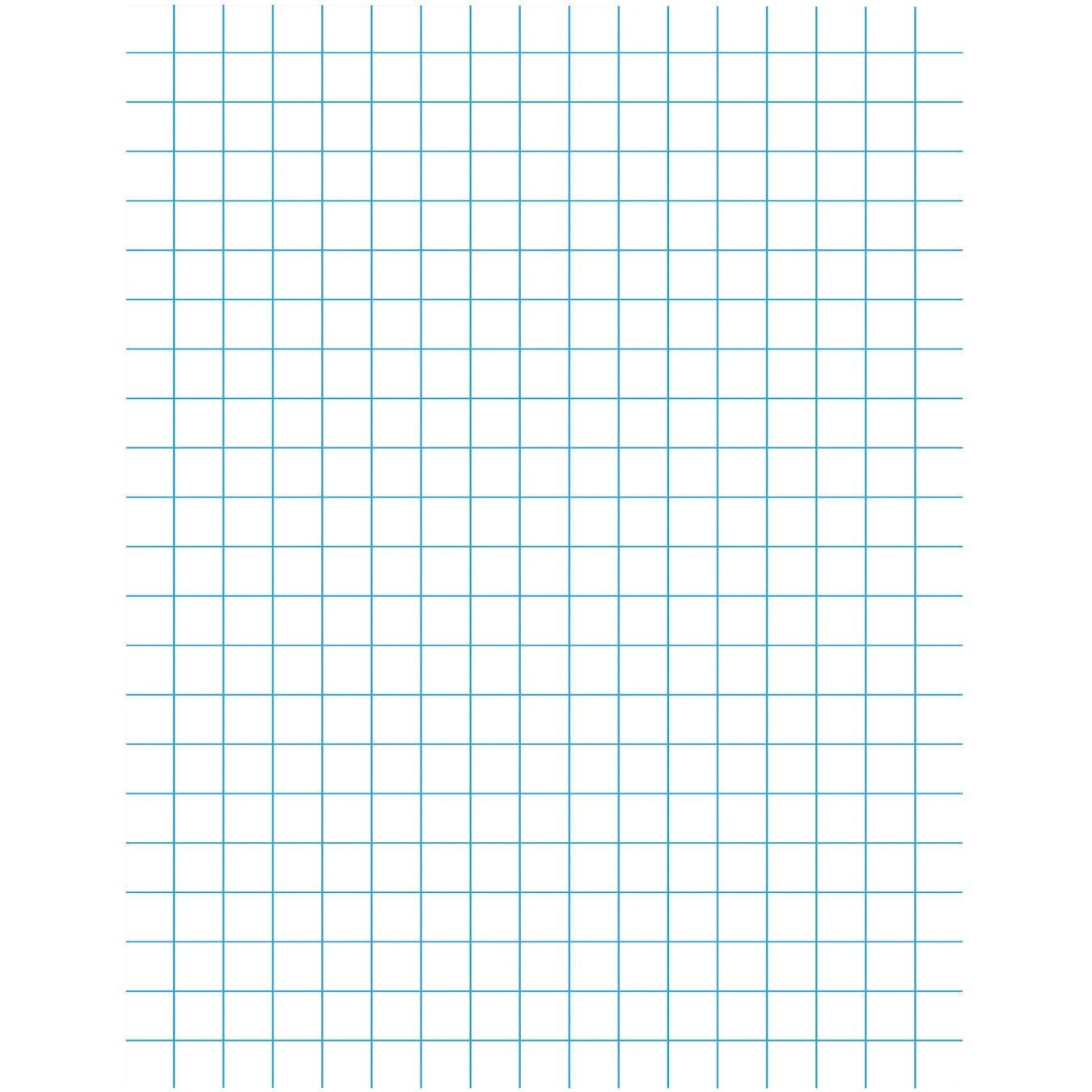 Graph Paper, 500 Sheets, 1/2&#x22;