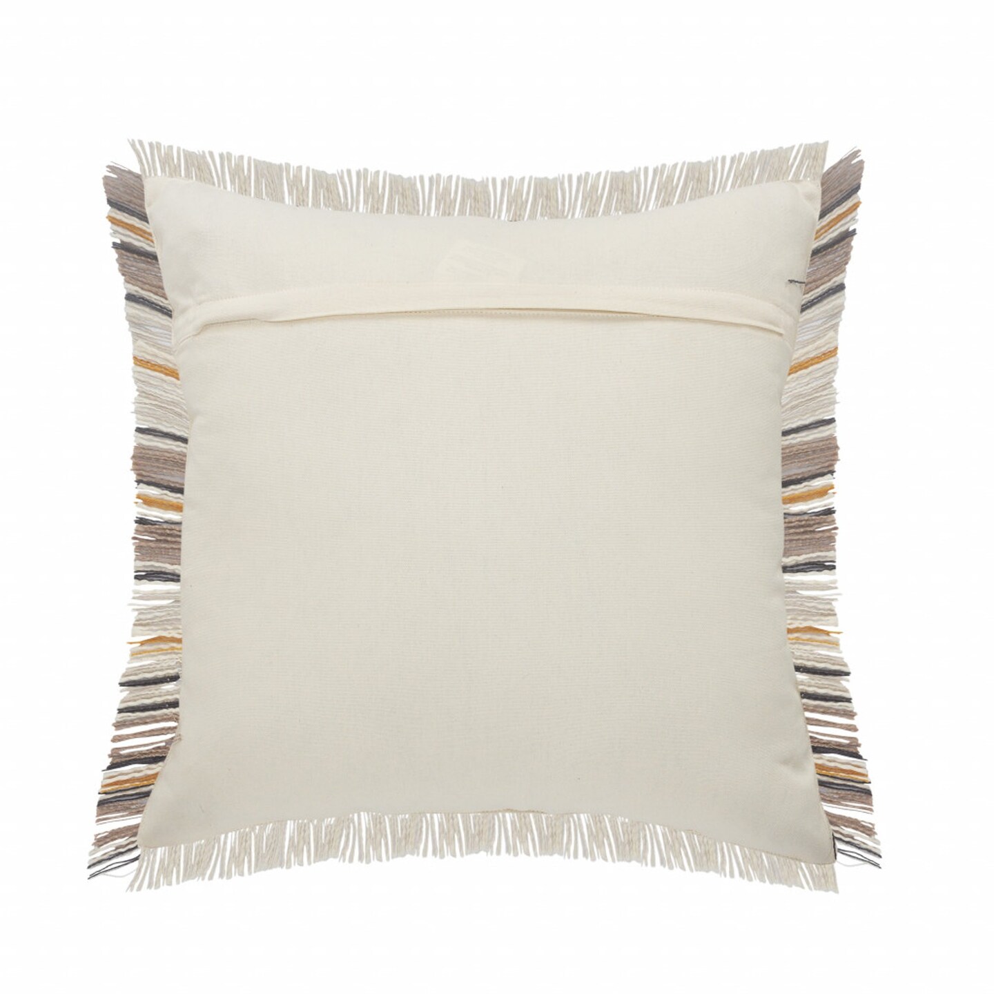 Edge Collections - 20" x 20" - Multi - Fashionable Striped Decorative Pillow - 1 Piece